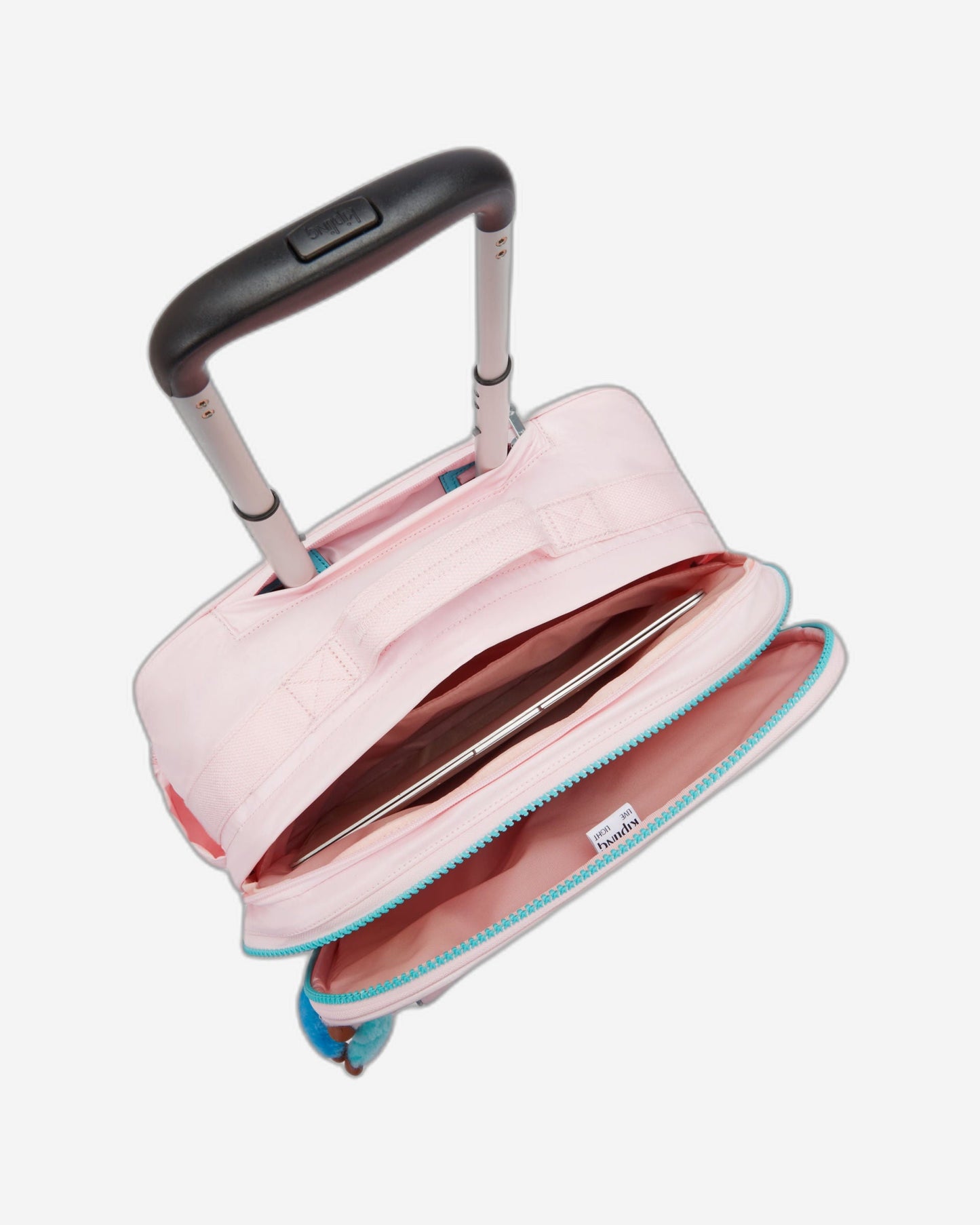 حقيبة Kipling New Storia Sea Pink Met كبيرة بعجلات I3390-52J