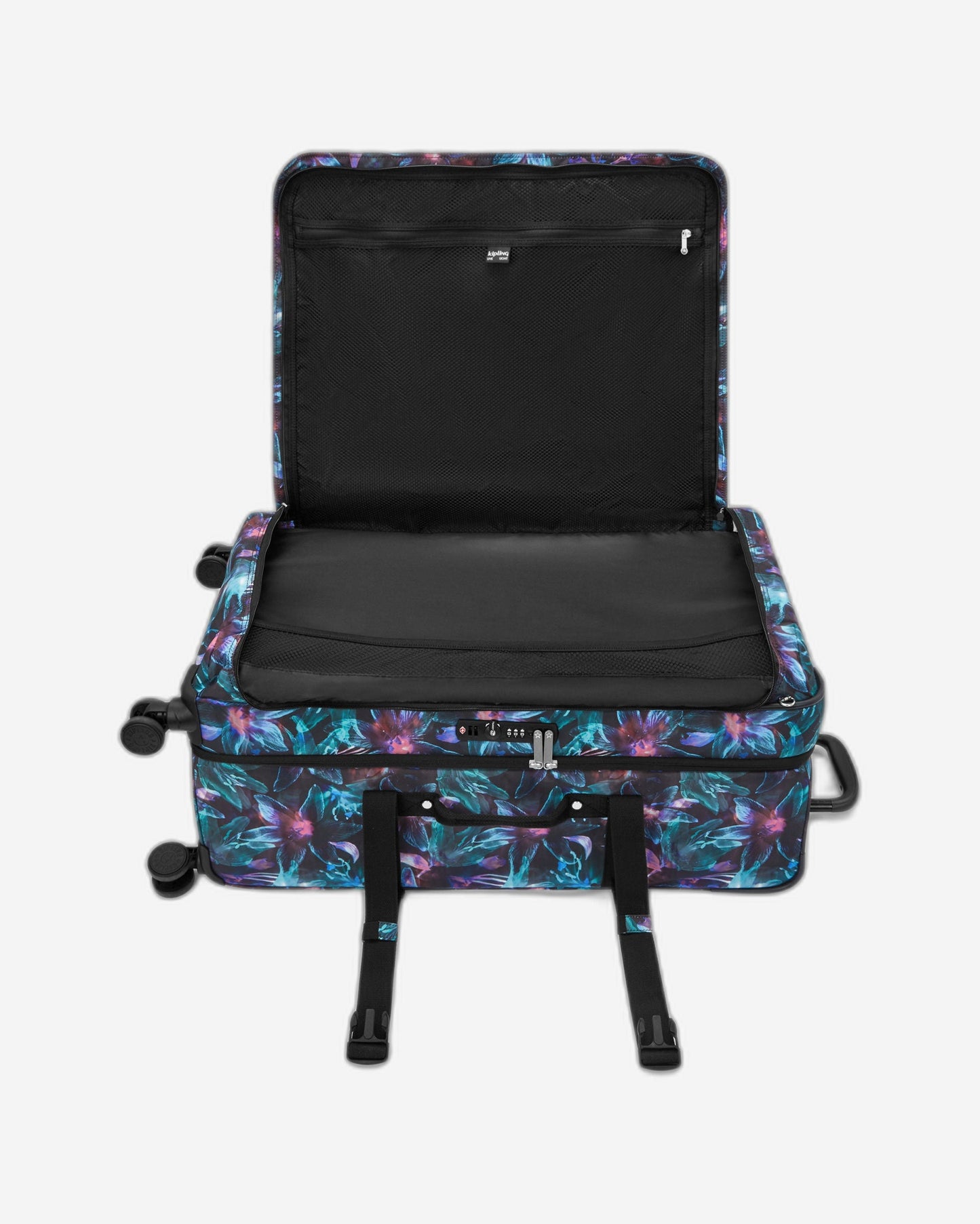 حقيبة سفر Kipling Spontaneous L Spectral Orchid كبيرة بعجلات I3397-7DP