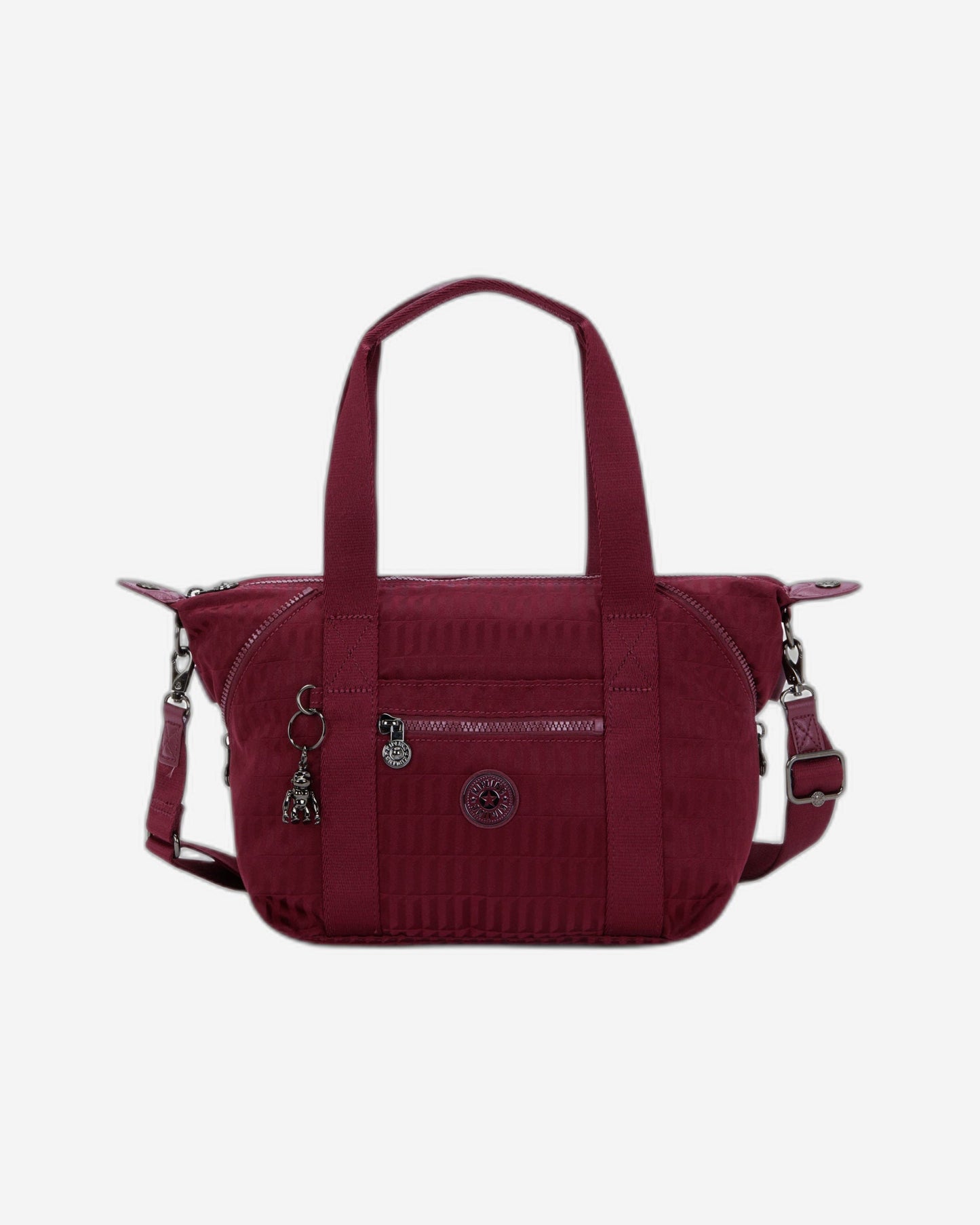 حقيبة يد صغيرة Kipling Art Mini Maroon Tile Jq (مع حزام كتف قابل للإزالة) I3468-9HX