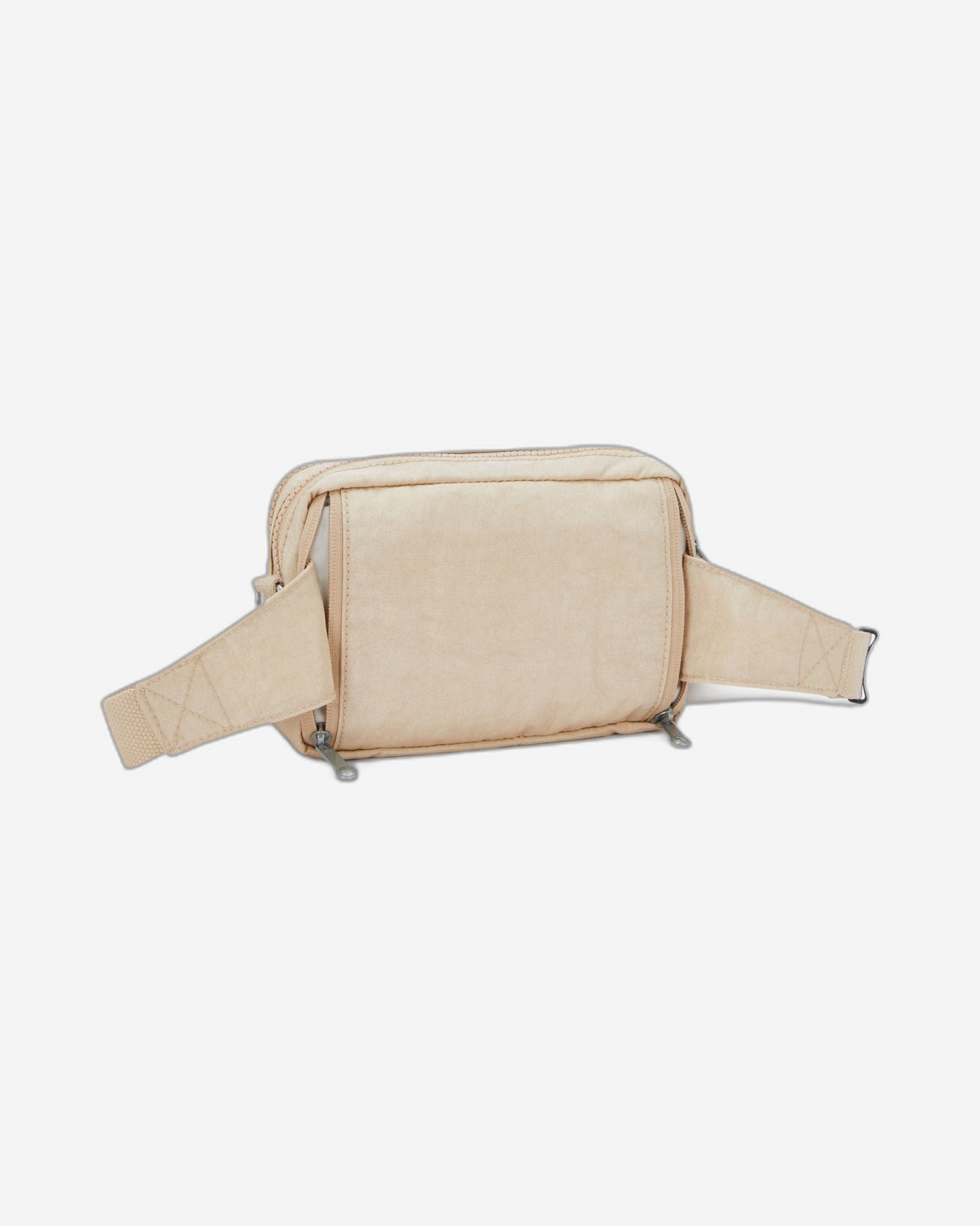 Kipling Abanu Multi Sparkled Beige Small crossbody convertible to waistbag (with removable shoulderstrap) I3492-5DV