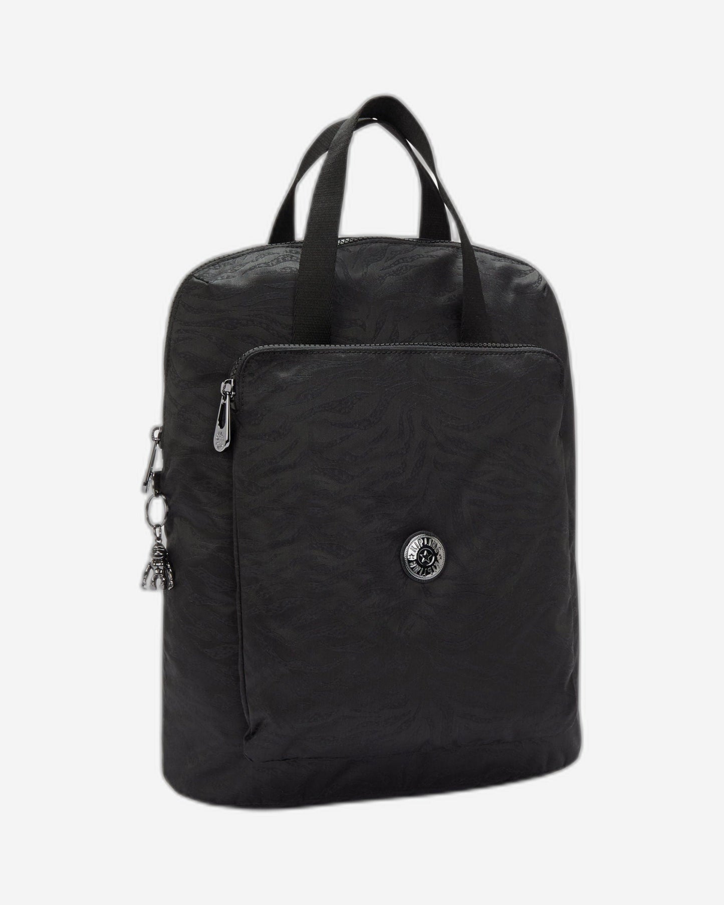 حقيبة ظهر Kipling Kazuki Undersea Jacquard مع جراب كمبيوتر محمول I3507-49J