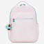 حقيبة ظهر Kipling Seoul College Extra Sea Pink Met Large مع حجرة للكمبيوتر المحمول I3514-52J