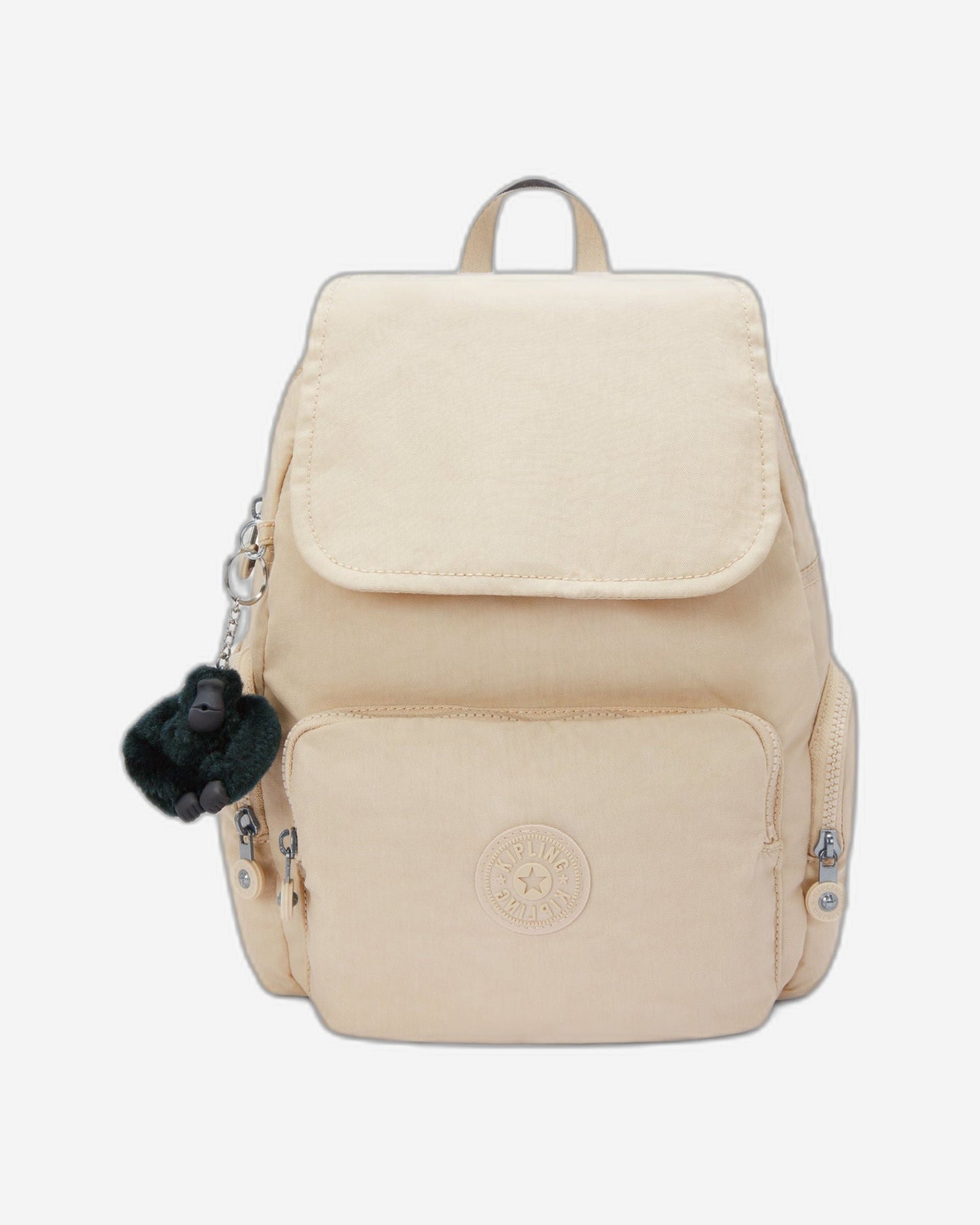 حقيبة ظهر صغيرة Kipling City Zip S Back to Beige I3523-26V
