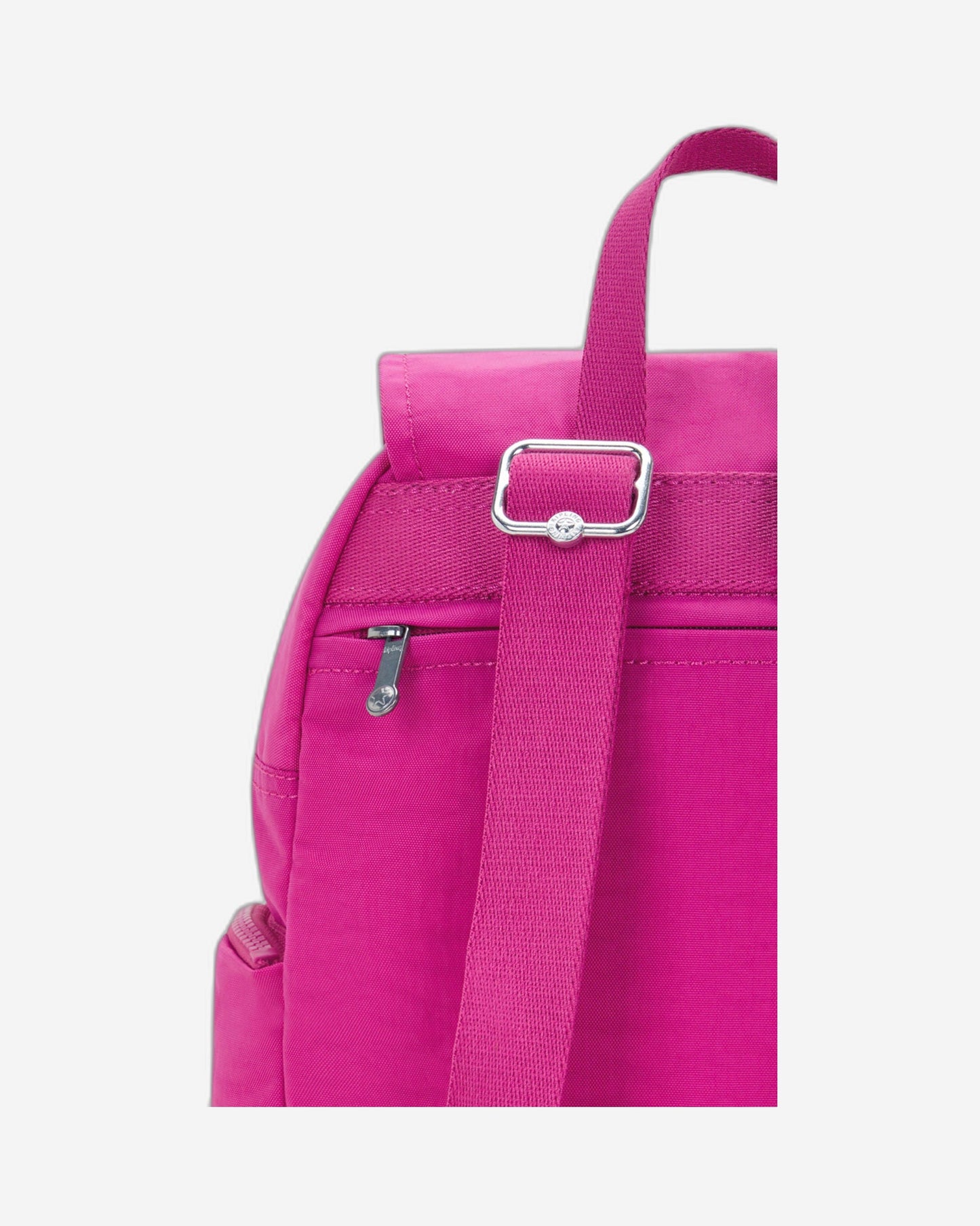 حقيبة ظهر Kipling City Zip S صغيرة متوهجة باللون الفوشيا I3523-3KU