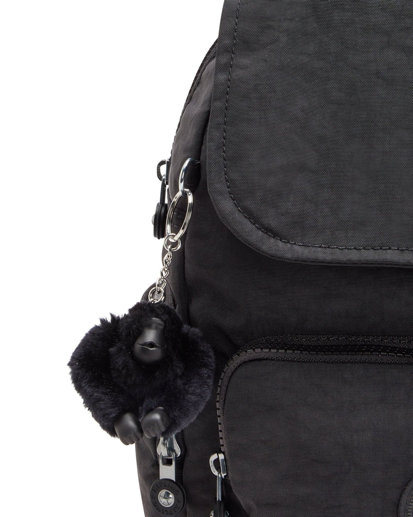 Kipling City Zip S حقيبة ظهر صغيرة سوداء نوار C2I3523-P39