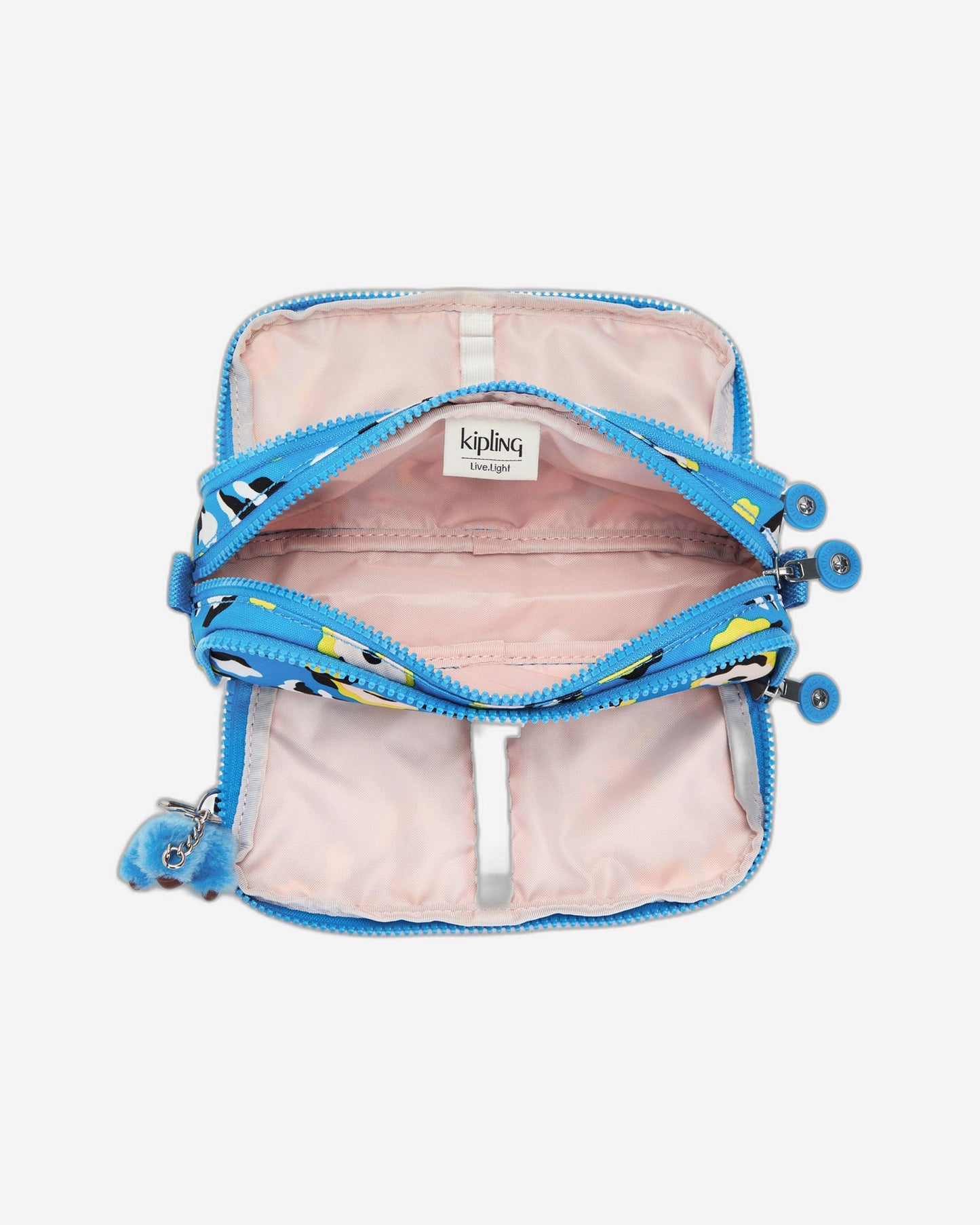 حقيبة أقلام كبيرة ليوبارد فلورال من Kipling Gitroy C2I3560-P2A
