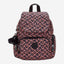 حقيبة ظهر Kipling City Zip Mini Dancing Bouquet الصغيرة I3735-46X
