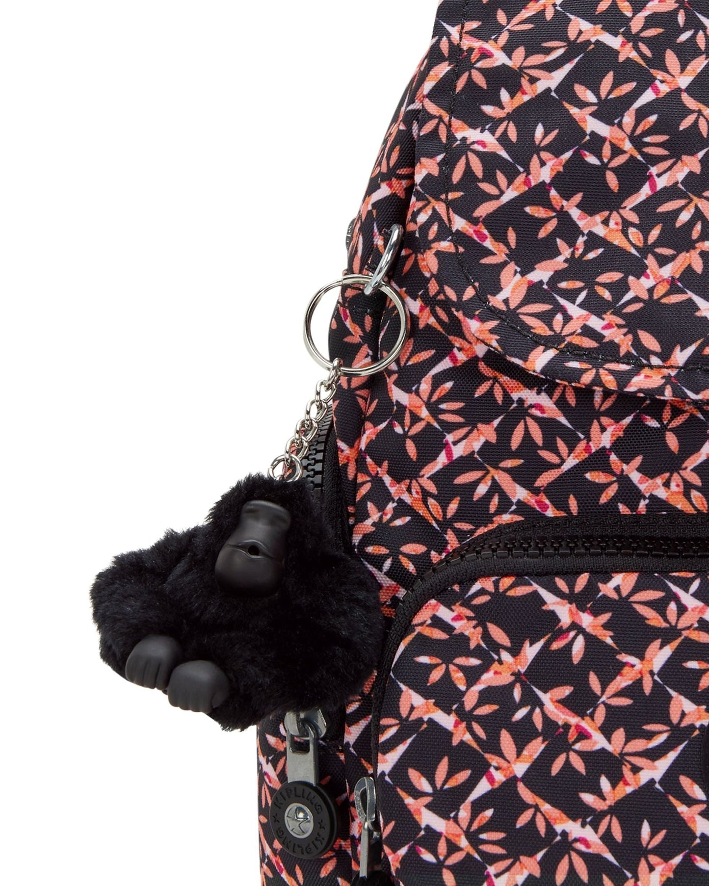 حقيبة ظهر Kipling City Zip Mini Dancing Bouquet الصغيرة I3735-46X