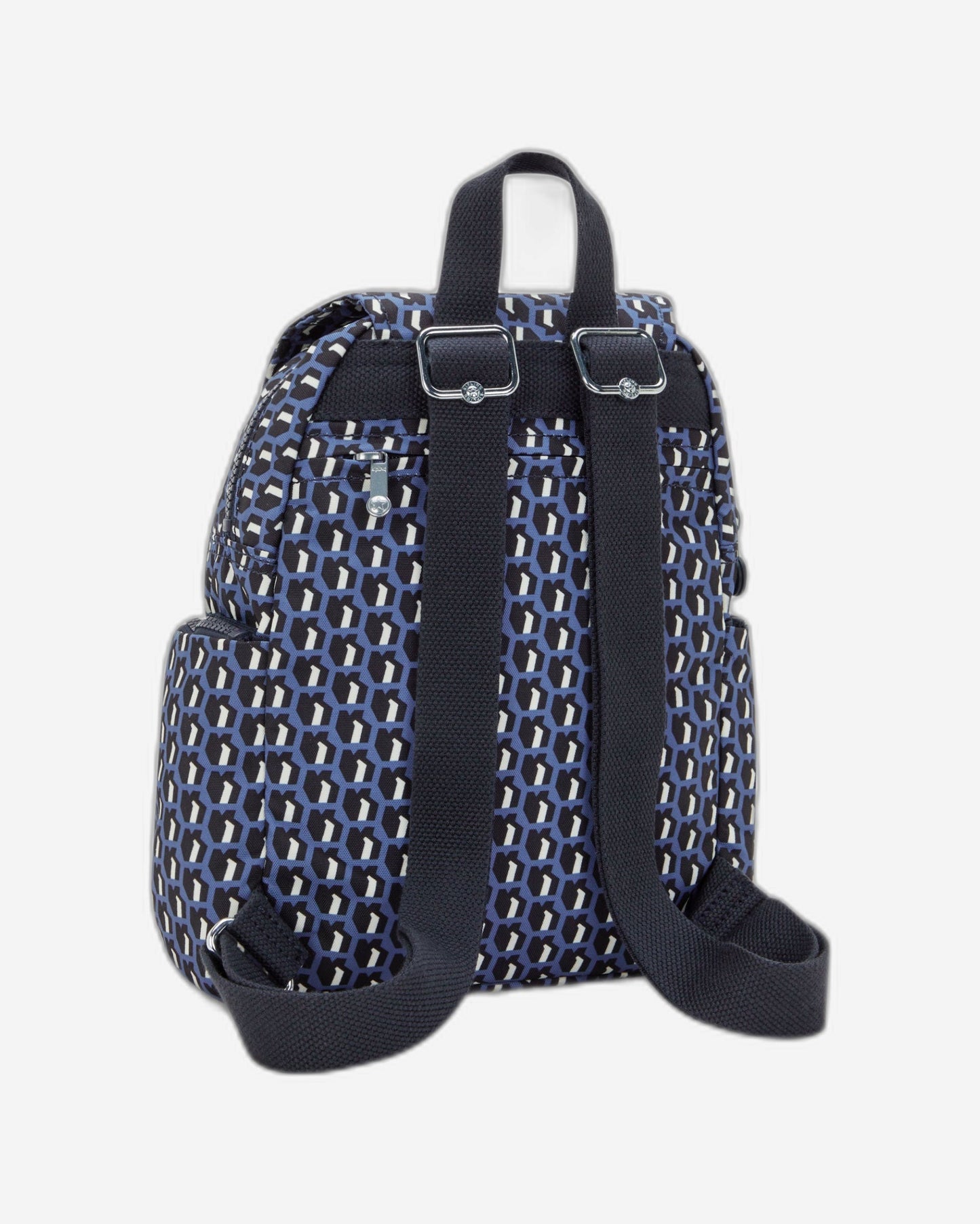 حقيبة ظهر صغيرة Kipling City Zip Mini 3D K باللون الأزرق I3735-4JS