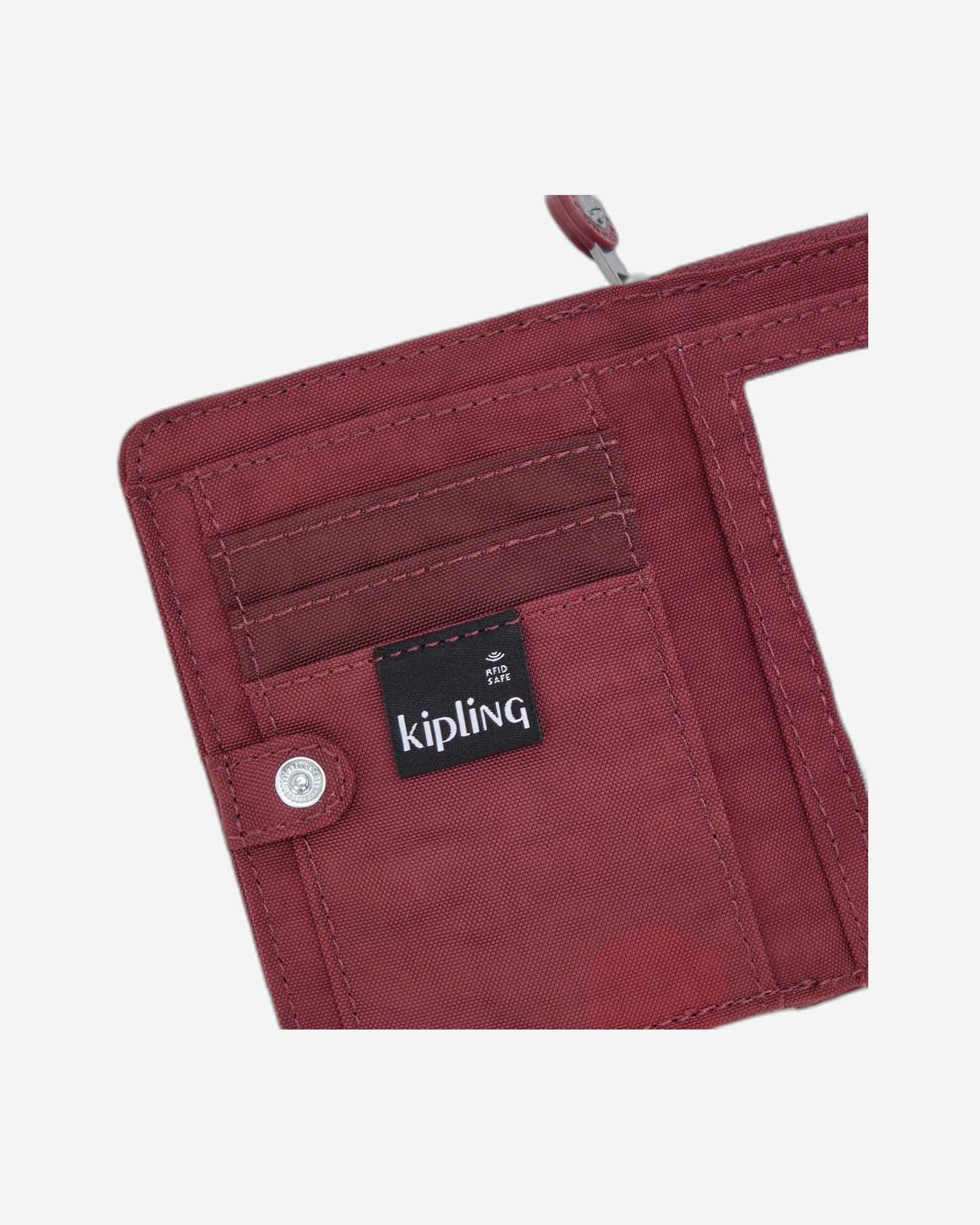 Kipling Money Love Lounge Wine محفظة متوسطة I3738-5FW