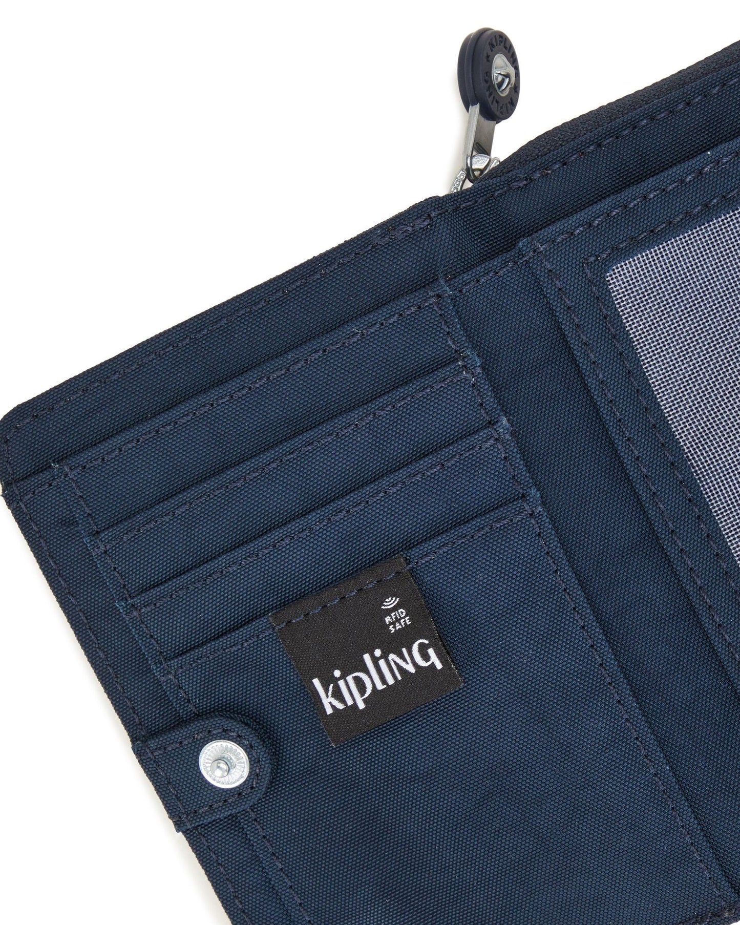 Kipling Money Love Blue Bleu 2 محفظة متوسطة I3738-96V