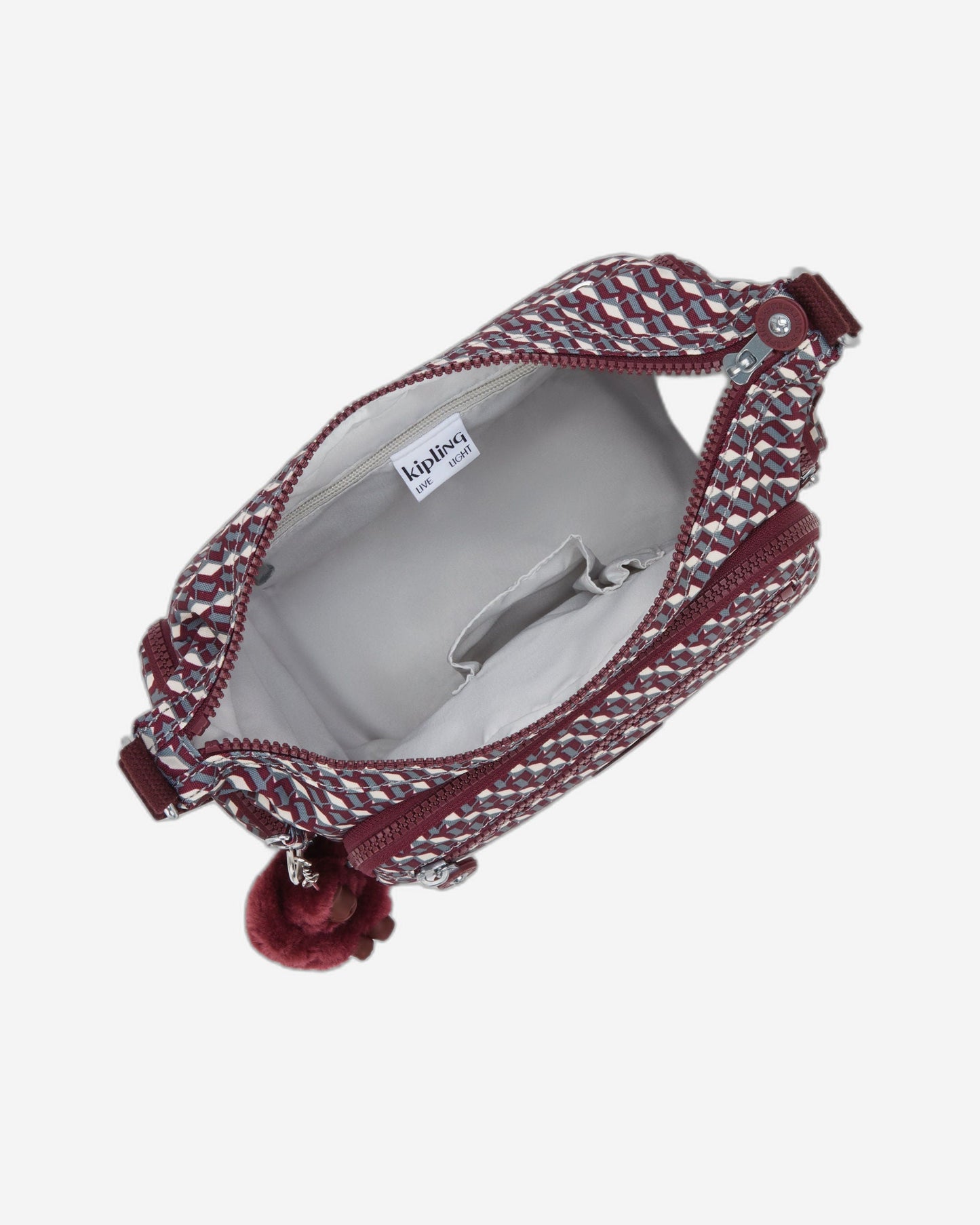 Kipling Gabbie S 3Dk Wine Medium حقيبة كروسبودي I3759-1PB