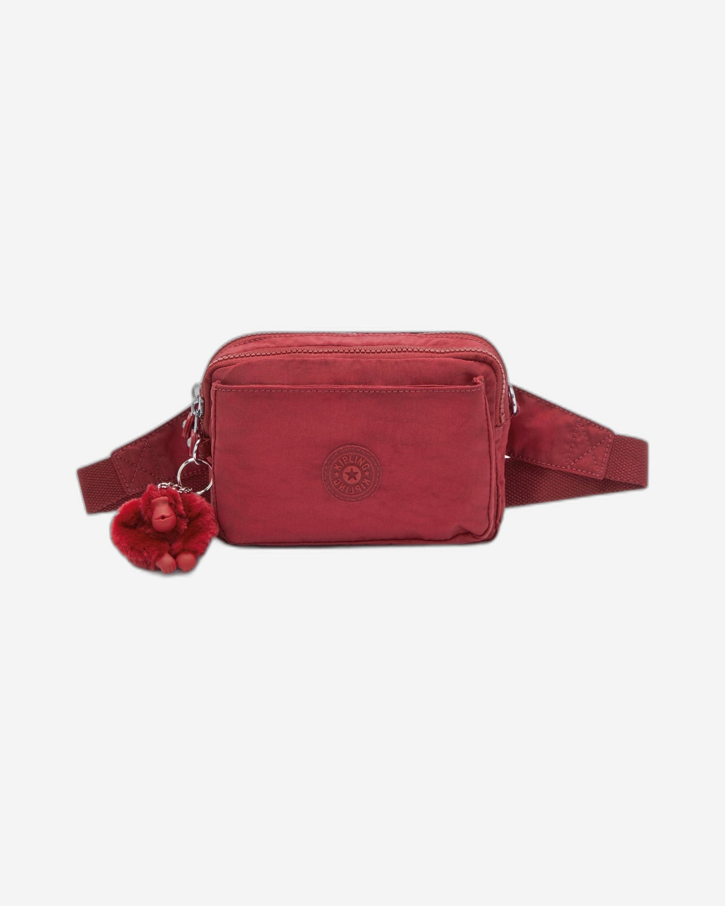 حقيبة كتف صغيرة Kipling Abanu متعددة الألوان باللون الأحمر I3795-4SS