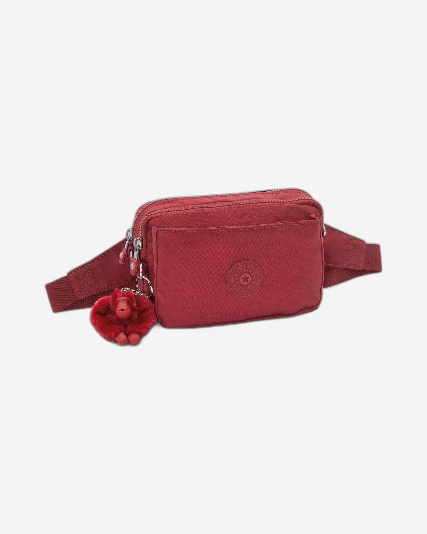 حقيبة كتف صغيرة Kipling Abanu متعددة الألوان باللون الأحمر I3795-4SS