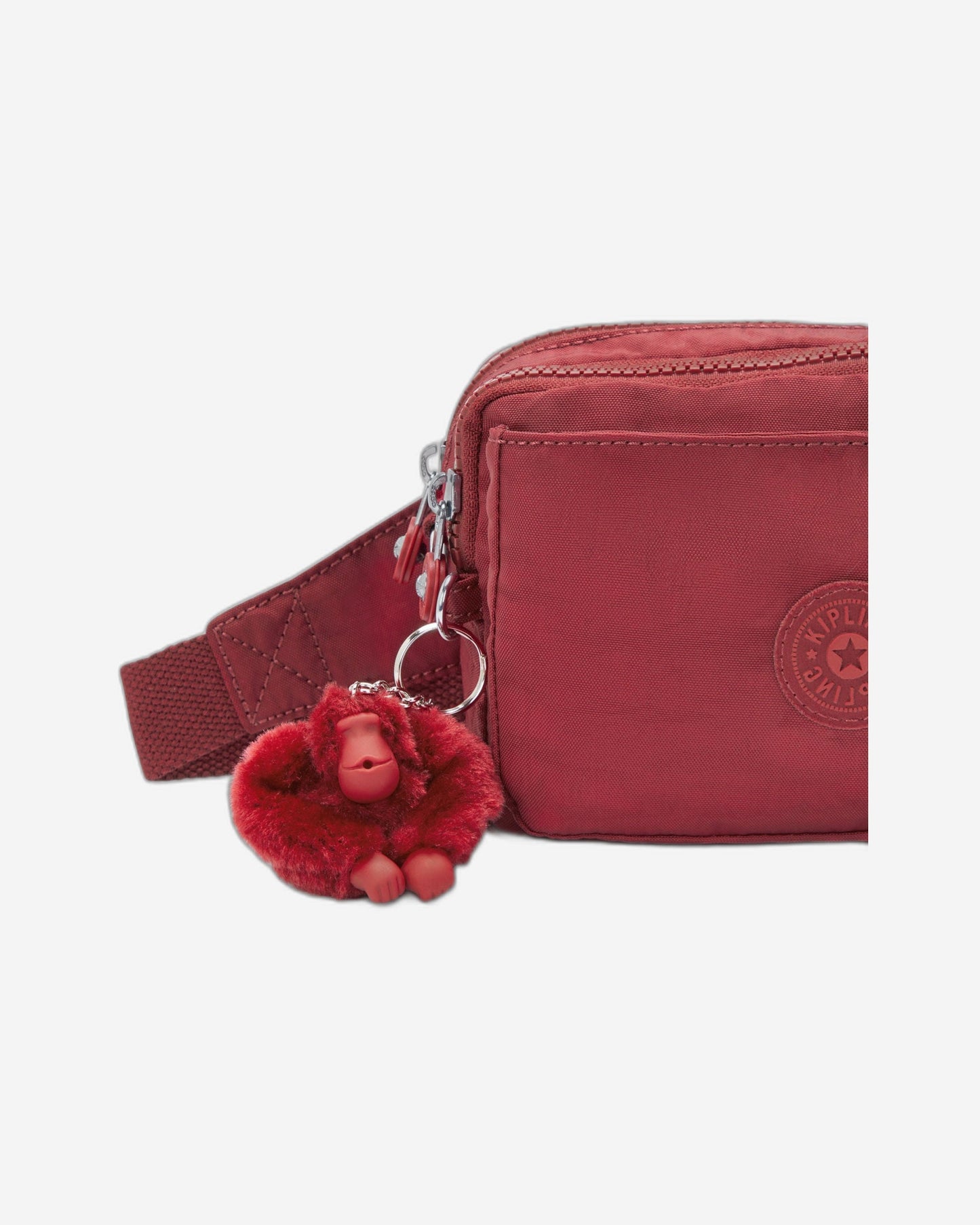 حقيبة كتف صغيرة Kipling Abanu متعددة الألوان باللون الأحمر I3795-4SS