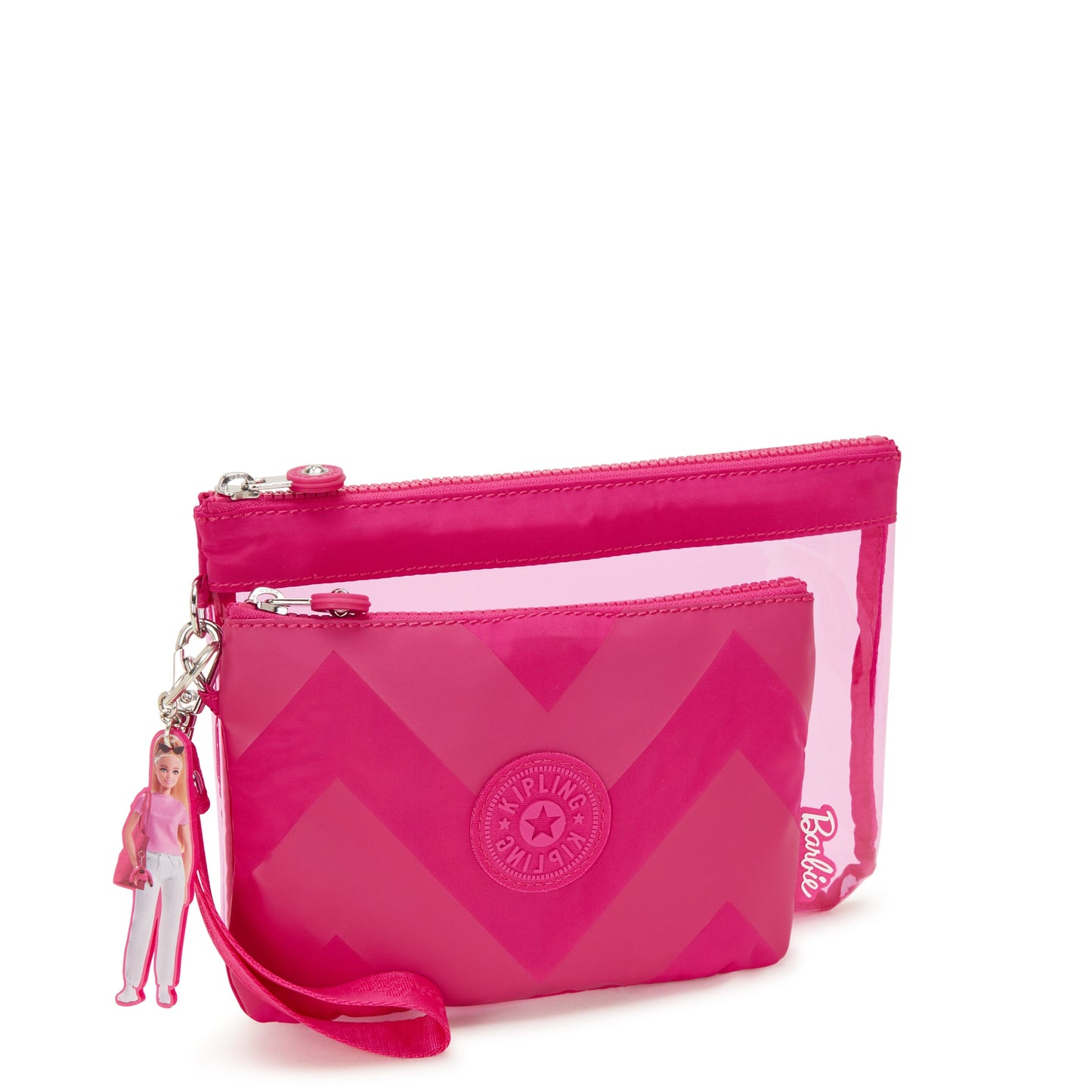 حقيبة KIPLING-Duo Pouch L-Barbie™ Duo Pouch-Power P Transpa-I3926-BA9
