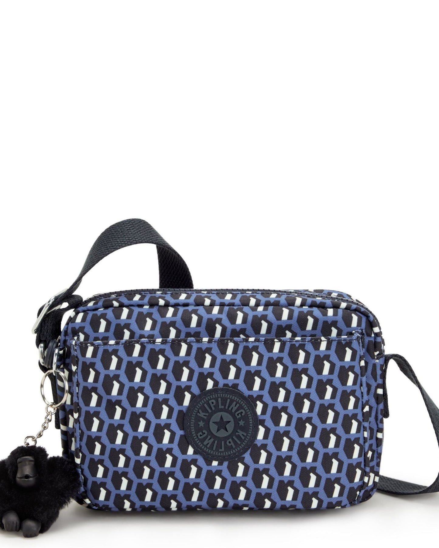 حقيبة كتف صغيرة Kipling Abanu 3D K زرقاء I3942-4JS