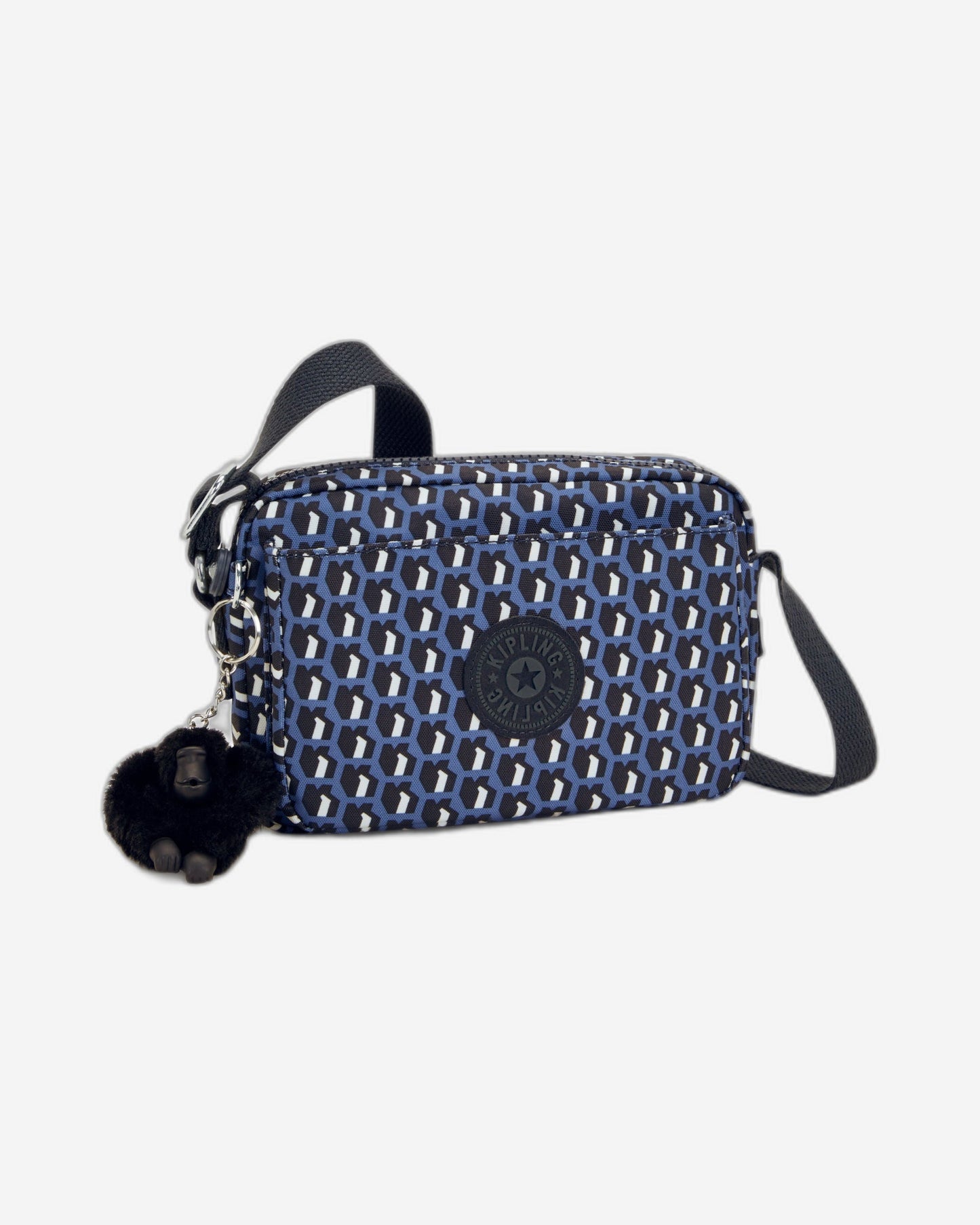 حقيبة كتف صغيرة Kipling Abanu 3D K زرقاء I3942-4JS