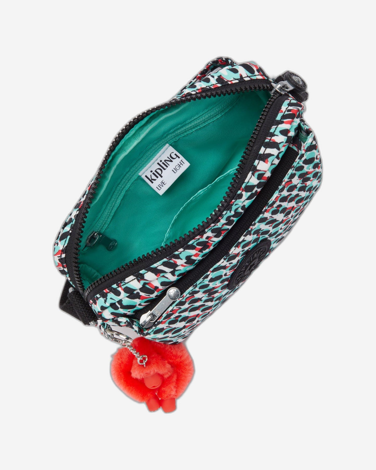 حقيبة كروس صغيرة بطبعة تجريدية أبانا من Kipling C2I3942-GN6