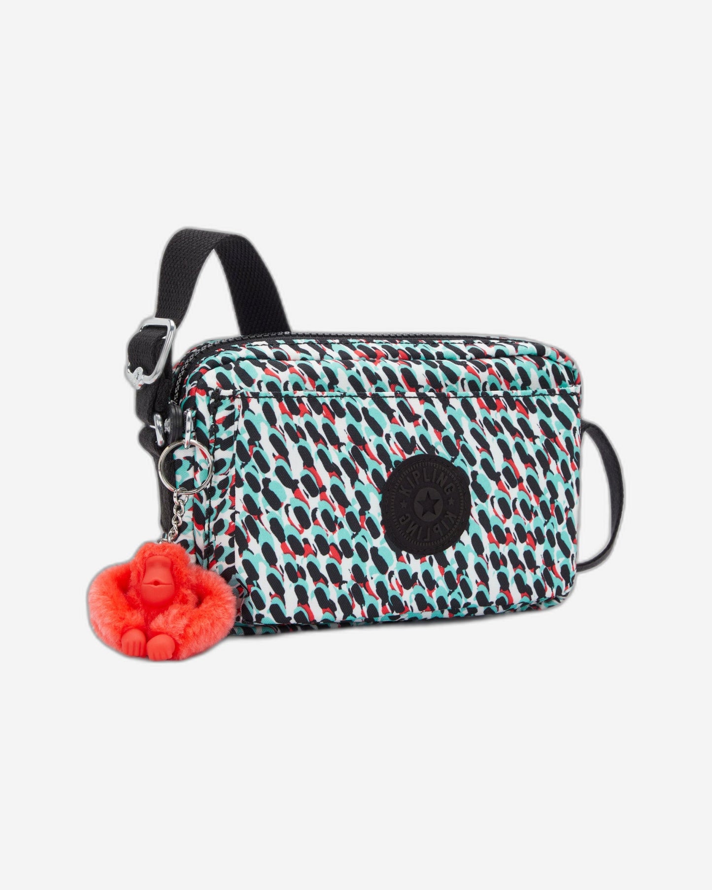 حقيبة كروس صغيرة بطبعة تجريدية أبانا من Kipling C2I3942-GN6