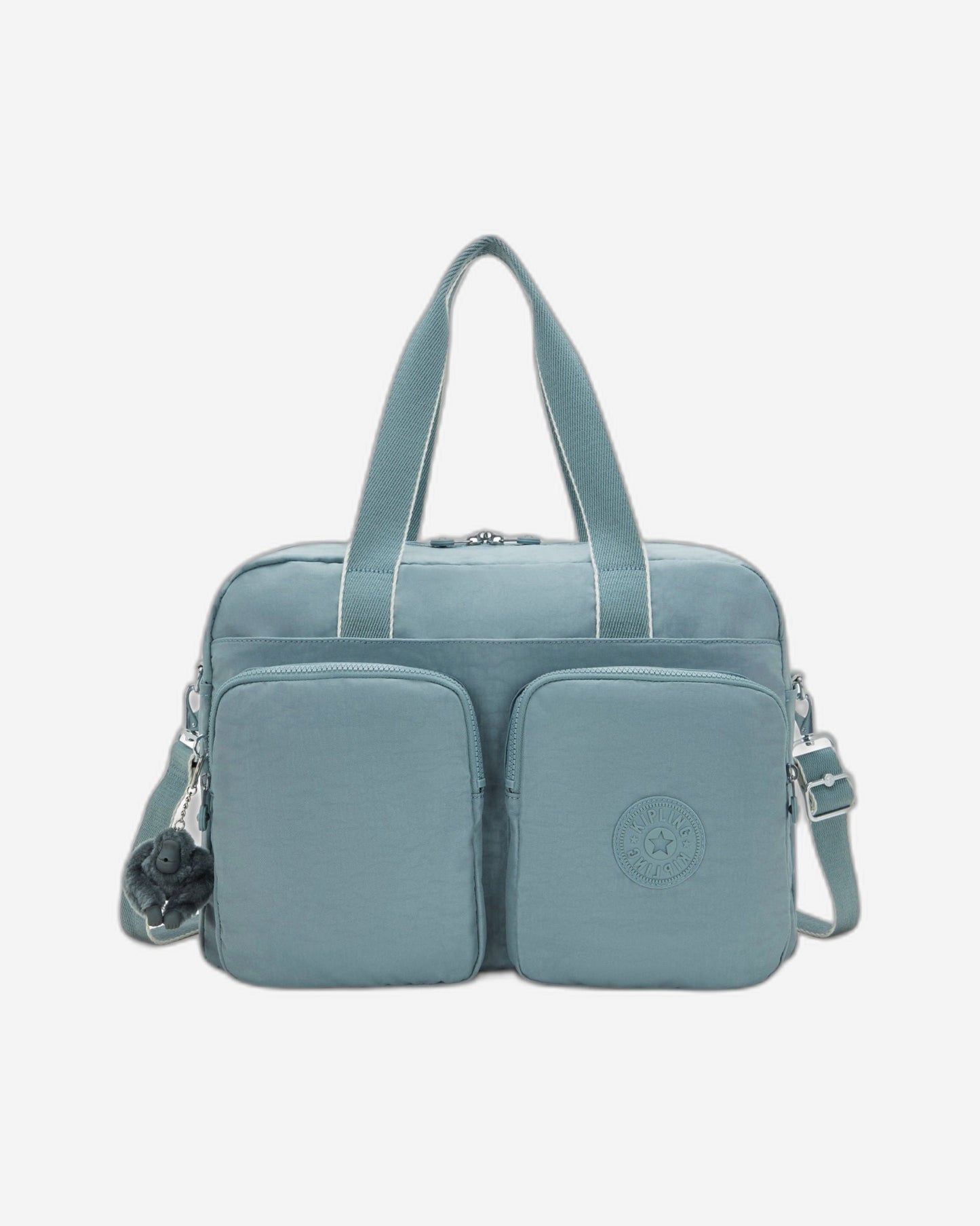 حقيبة Kipling Defea XL رمادية مريحة متوسطة الحجم لعطلة نهاية الأسبوع I3958-3NL