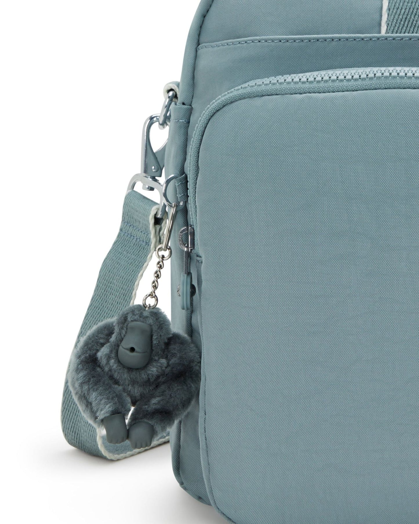 حقيبة Kipling Defea XL رمادية مريحة متوسطة الحجم لعطلة نهاية الأسبوع I3958-3NL
