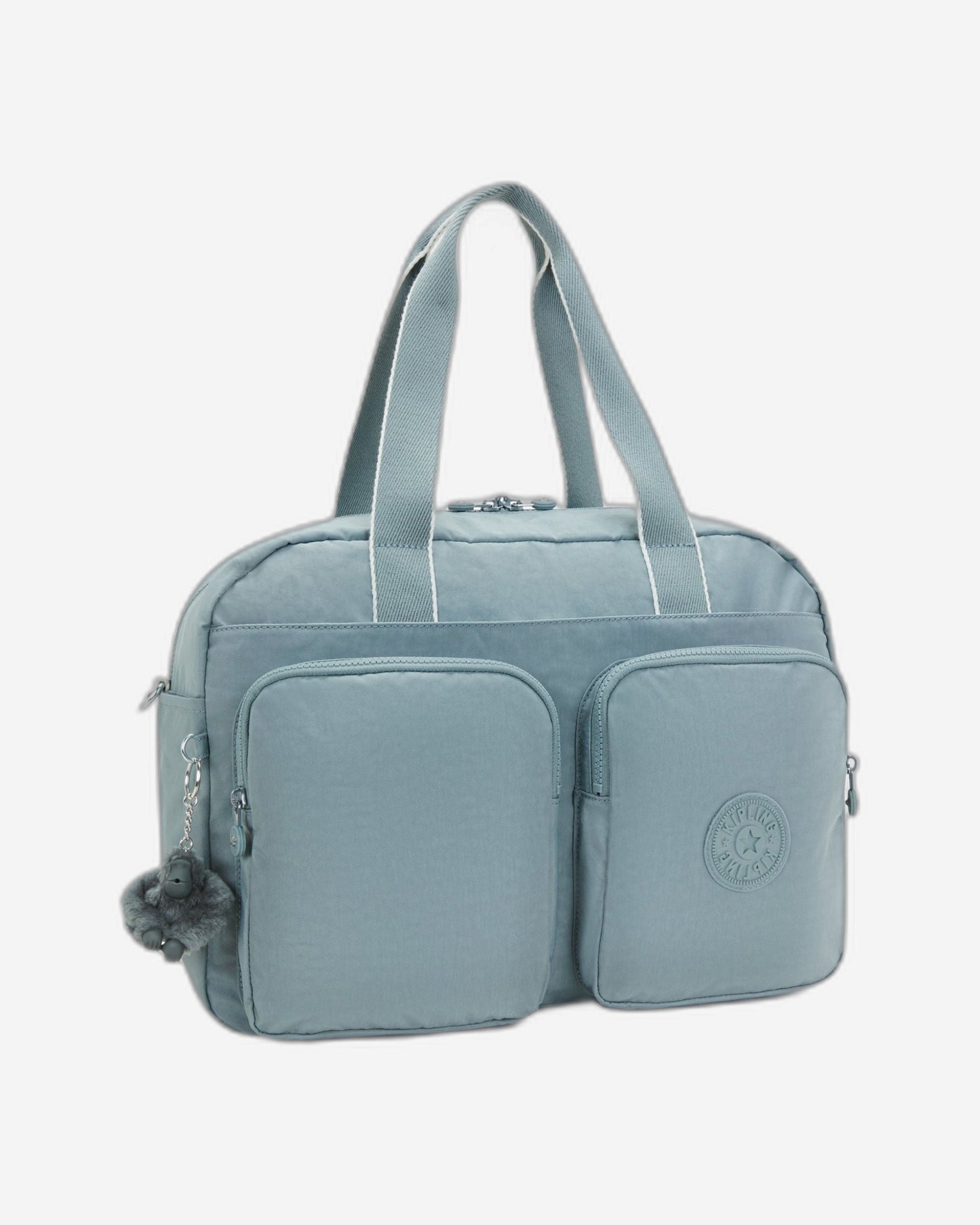 حقيبة Kipling Defea XL رمادية مريحة متوسطة الحجم لعطلة نهاية الأسبوع I3958-3NL