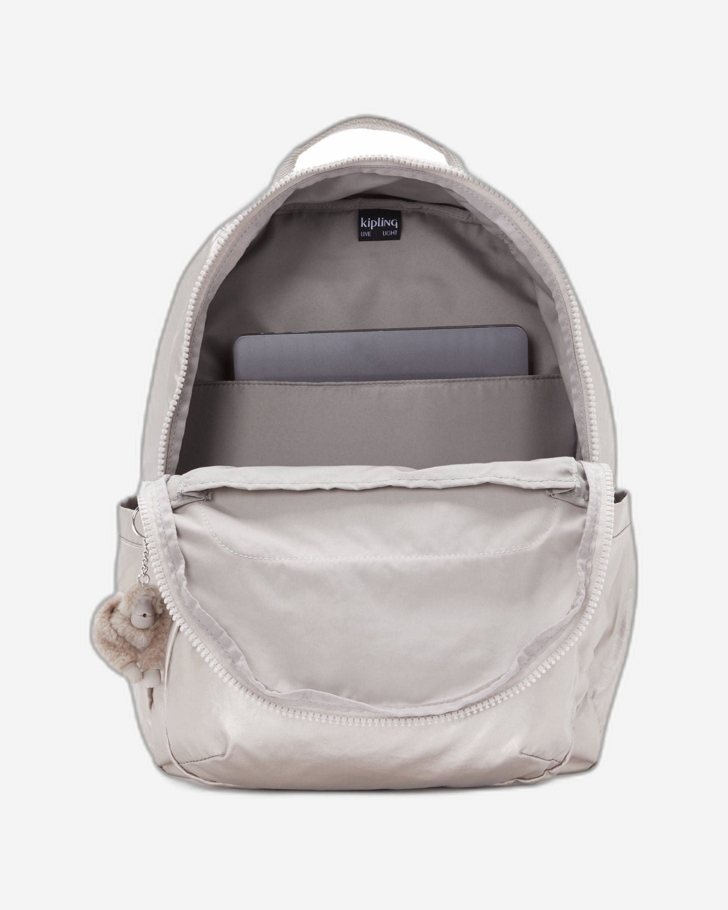 Kipling Seoul Metallic Glow حقيبة ظهر كبيرة C2I4034-48I