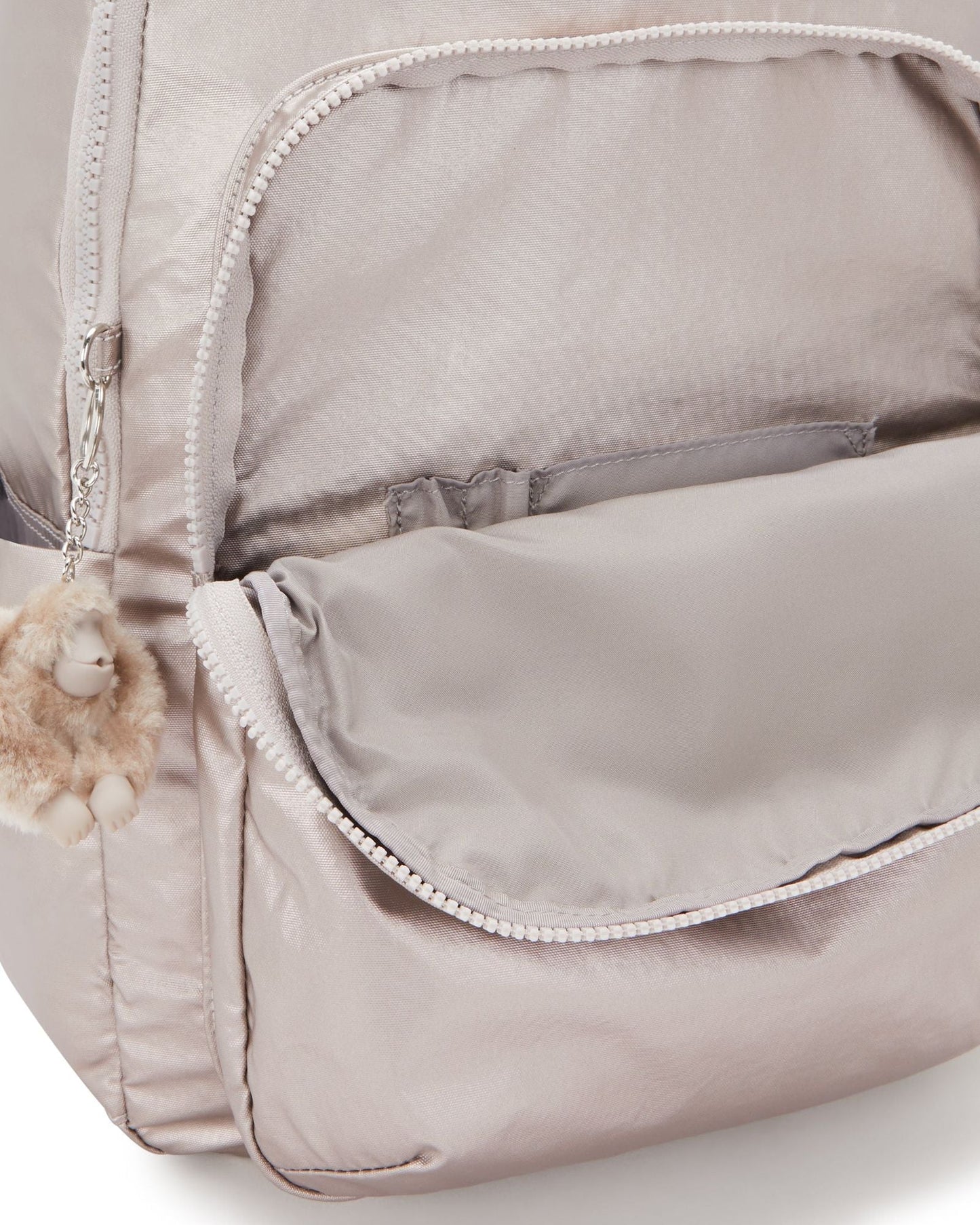Kipling Seoul Metallic Glow حقيبة ظهر كبيرة C2I4034-48I