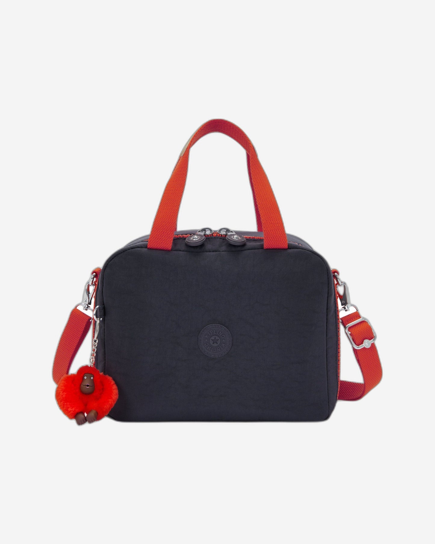 حقيبة غداء كبيرة Kipling Miyo Iron Letter Fun مع جراب عربة C2I4126-LM8