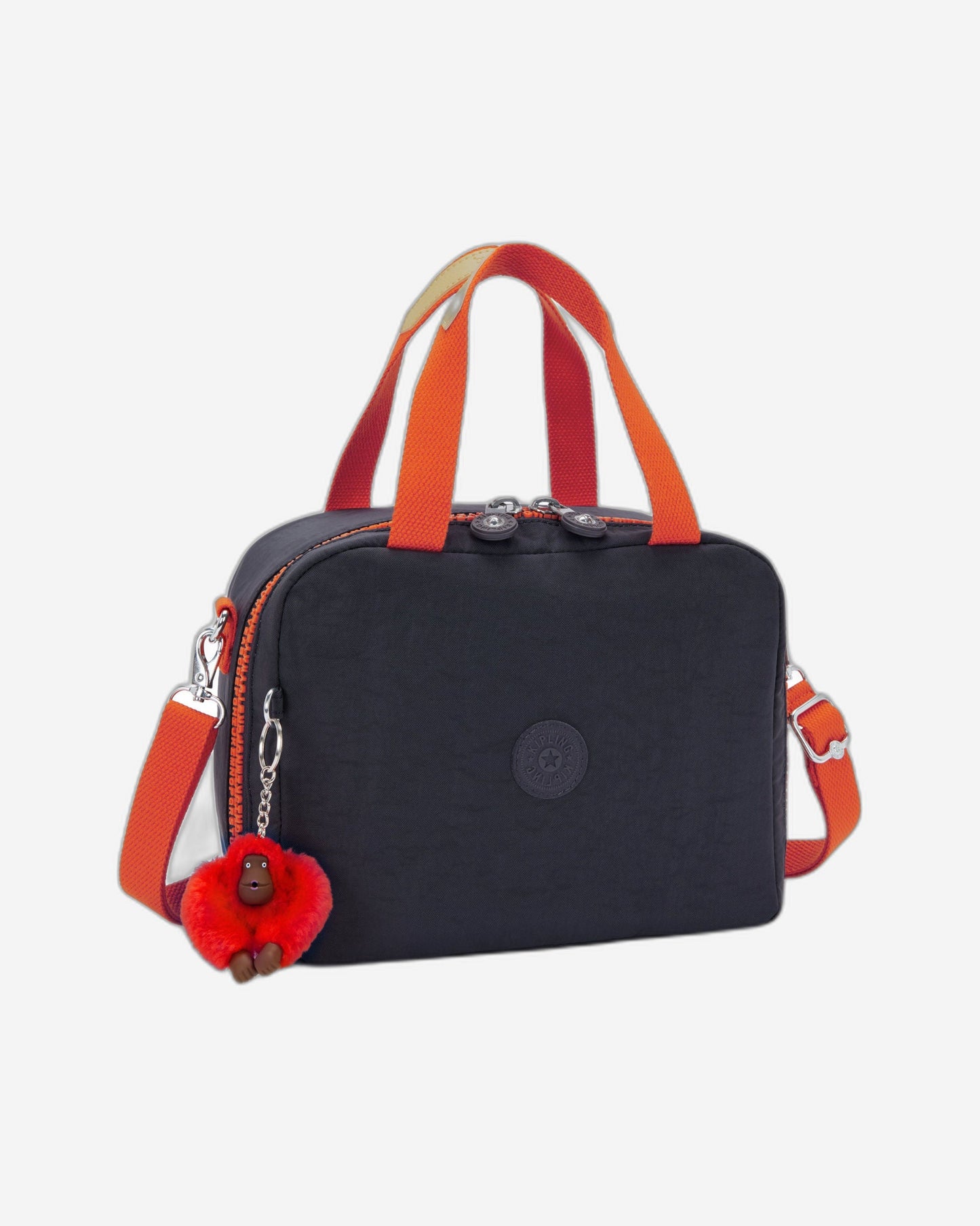 حقيبة غداء كبيرة Kipling Miyo Iron Letter Fun مع جراب عربة C2I4126-LM8