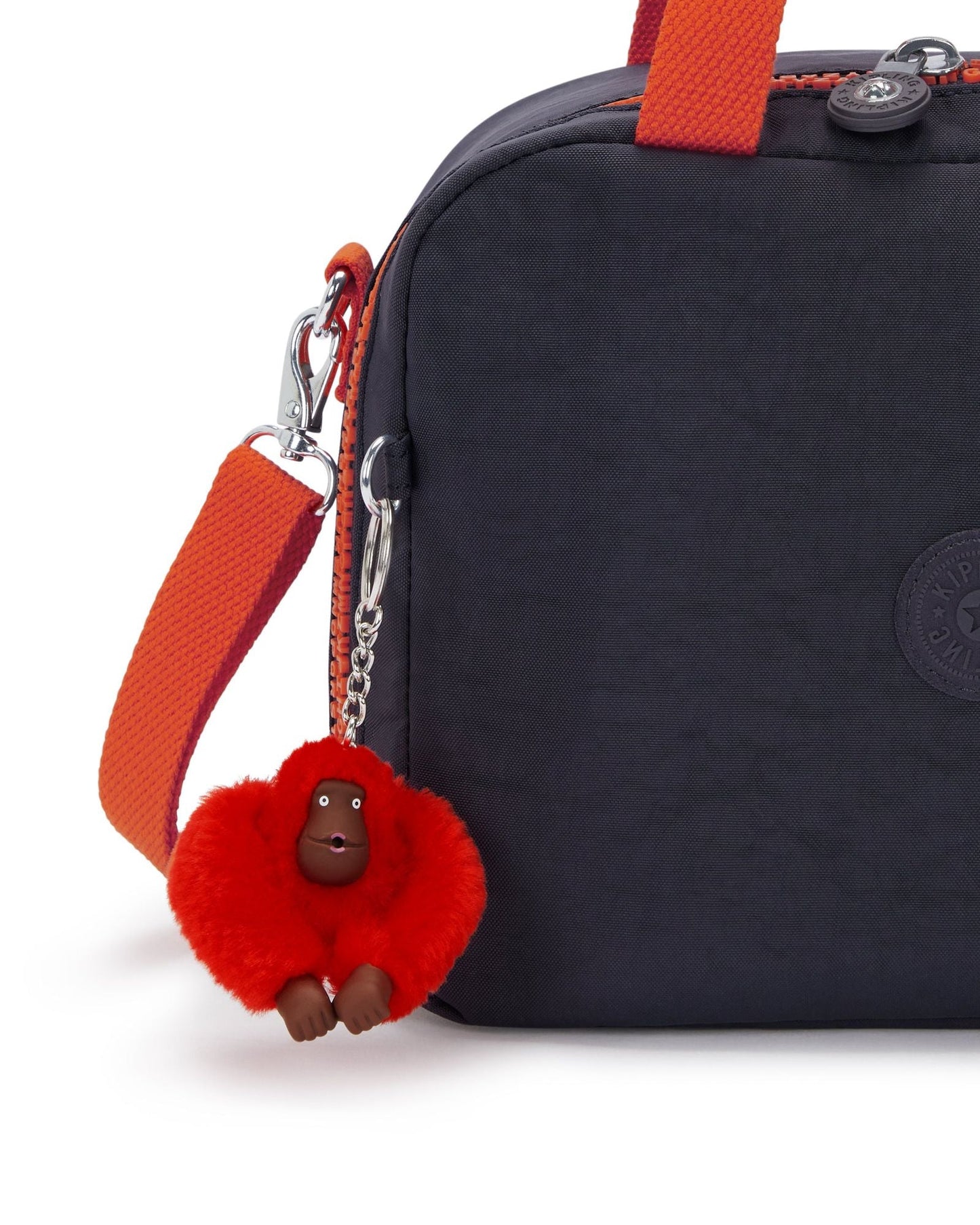 حقيبة غداء كبيرة Kipling Miyo Iron Letter Fun مع جراب عربة C2I4126-LM8