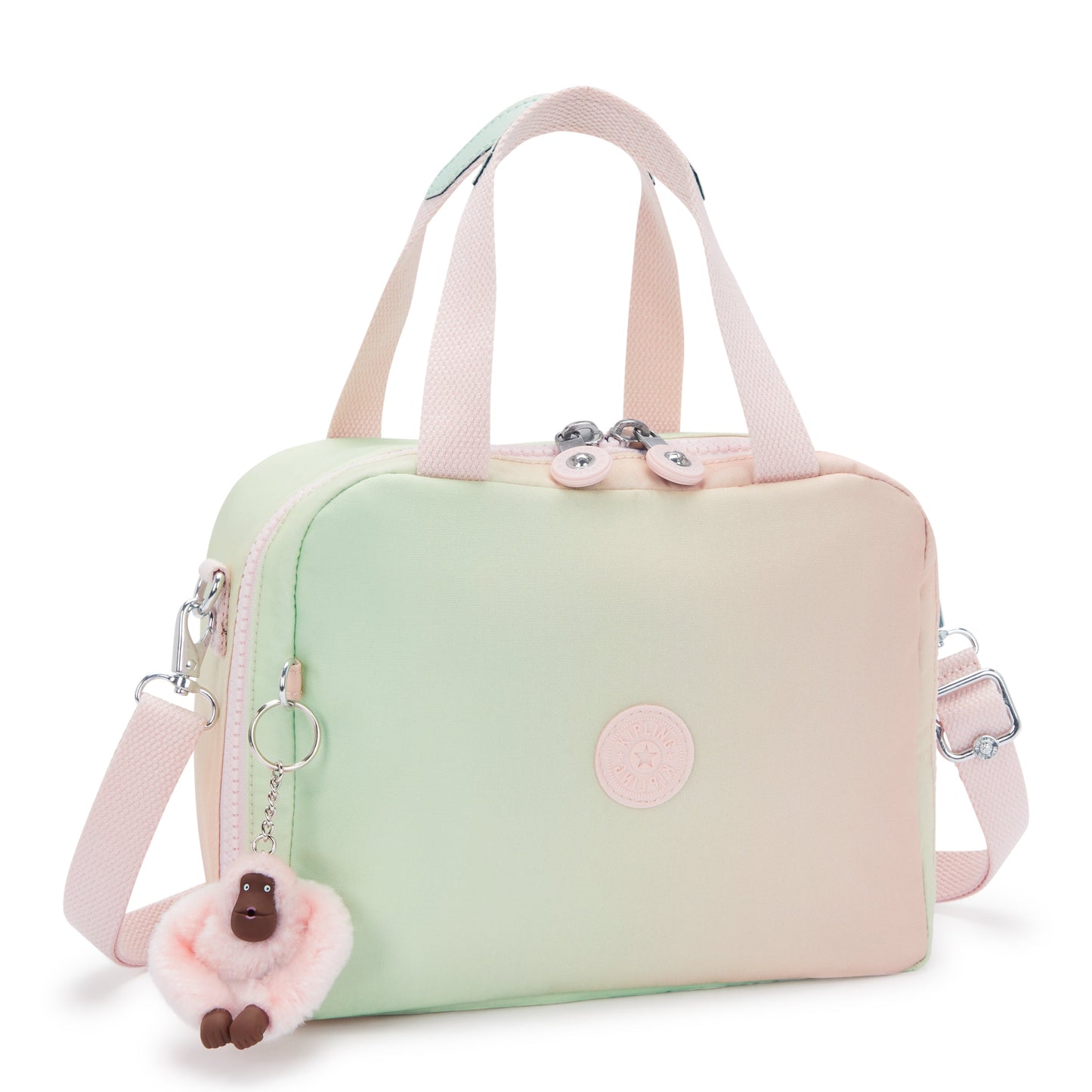 حقيبة غداء كبيرة من Kipling Miyo Gradient Dream مع جراب عربة C2I4126-UW2