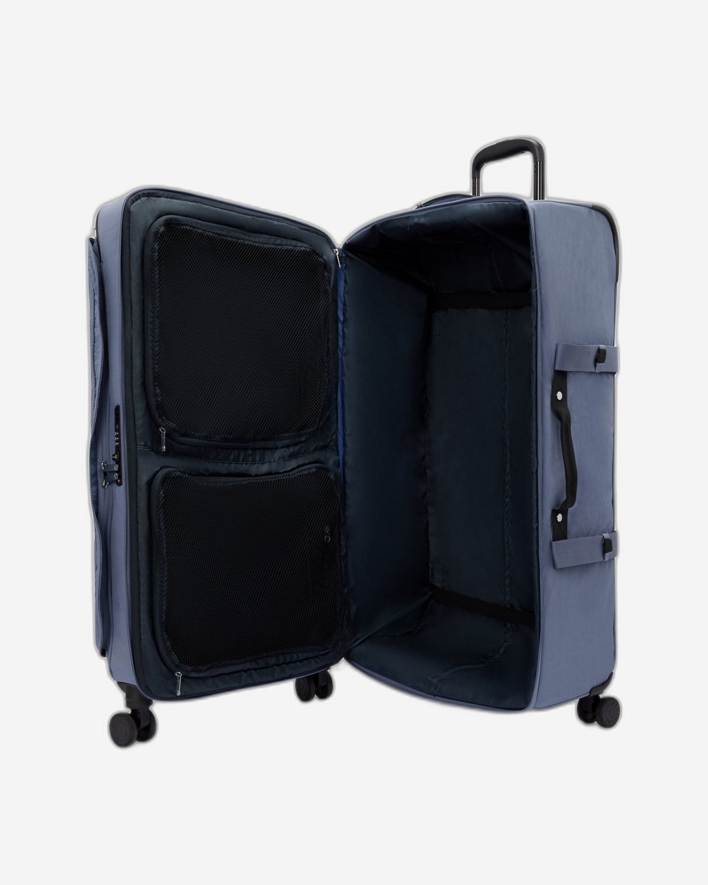 حقيبة سفر Kipling Spontaneous L Blue Lover كبيرة بعجلات I4193-56V