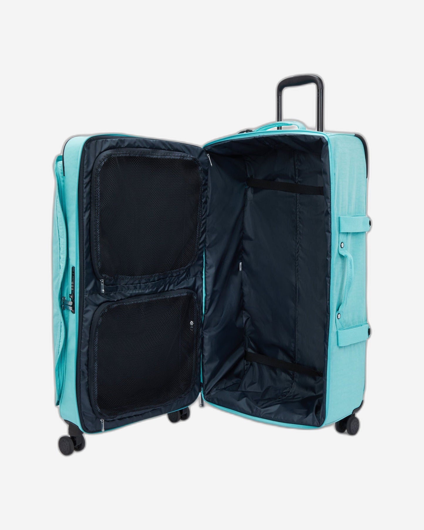 Kipling Spontaneous L Deepest Aqua حقيبة سفر بعجلات كبيرة C2I4193-T6E
