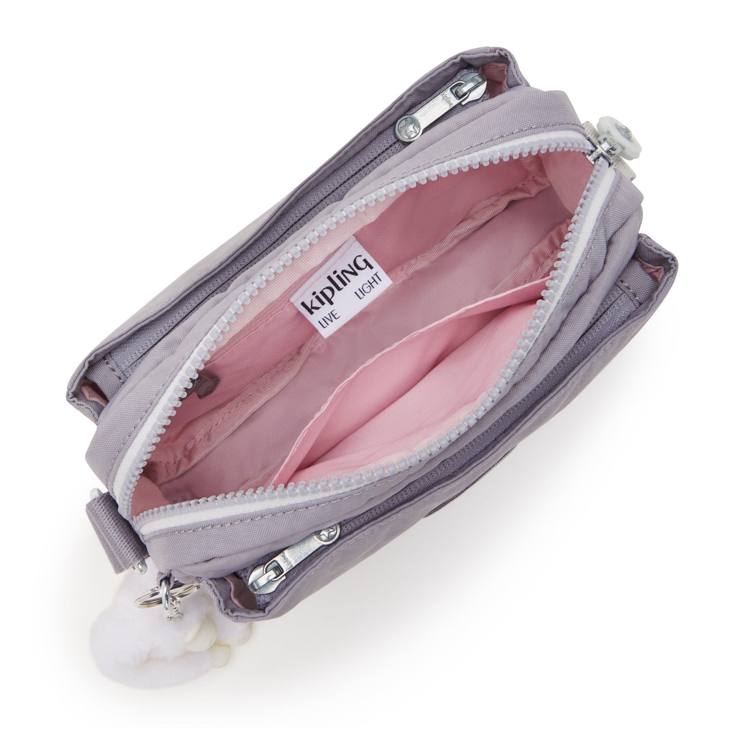 KIPLING-Abanu-Small crossbody-Tender Grey-I4208-1FB
