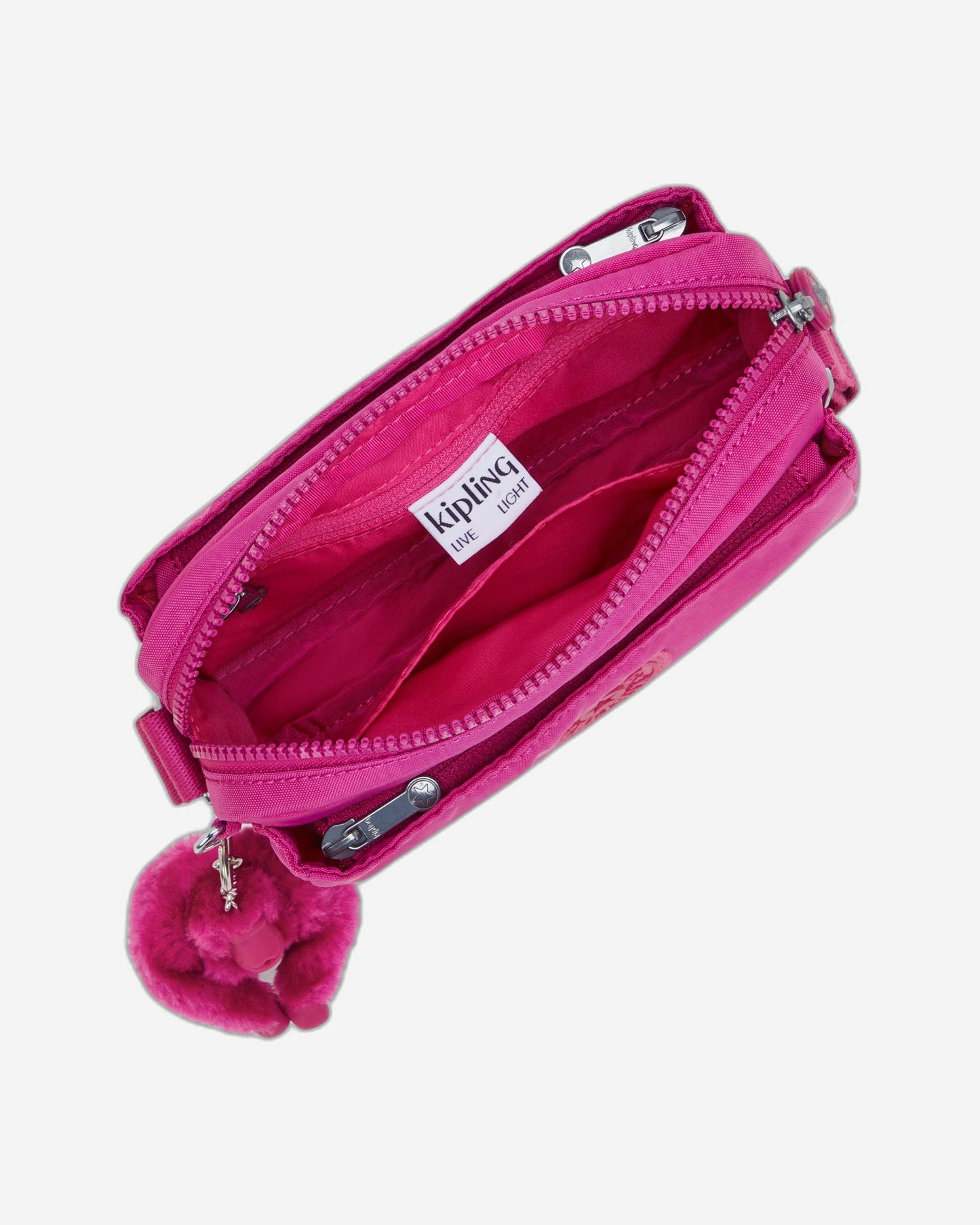 حقيبة Kipling Abanu Glowing Fuchsia Small Crossbody I4208-3KU