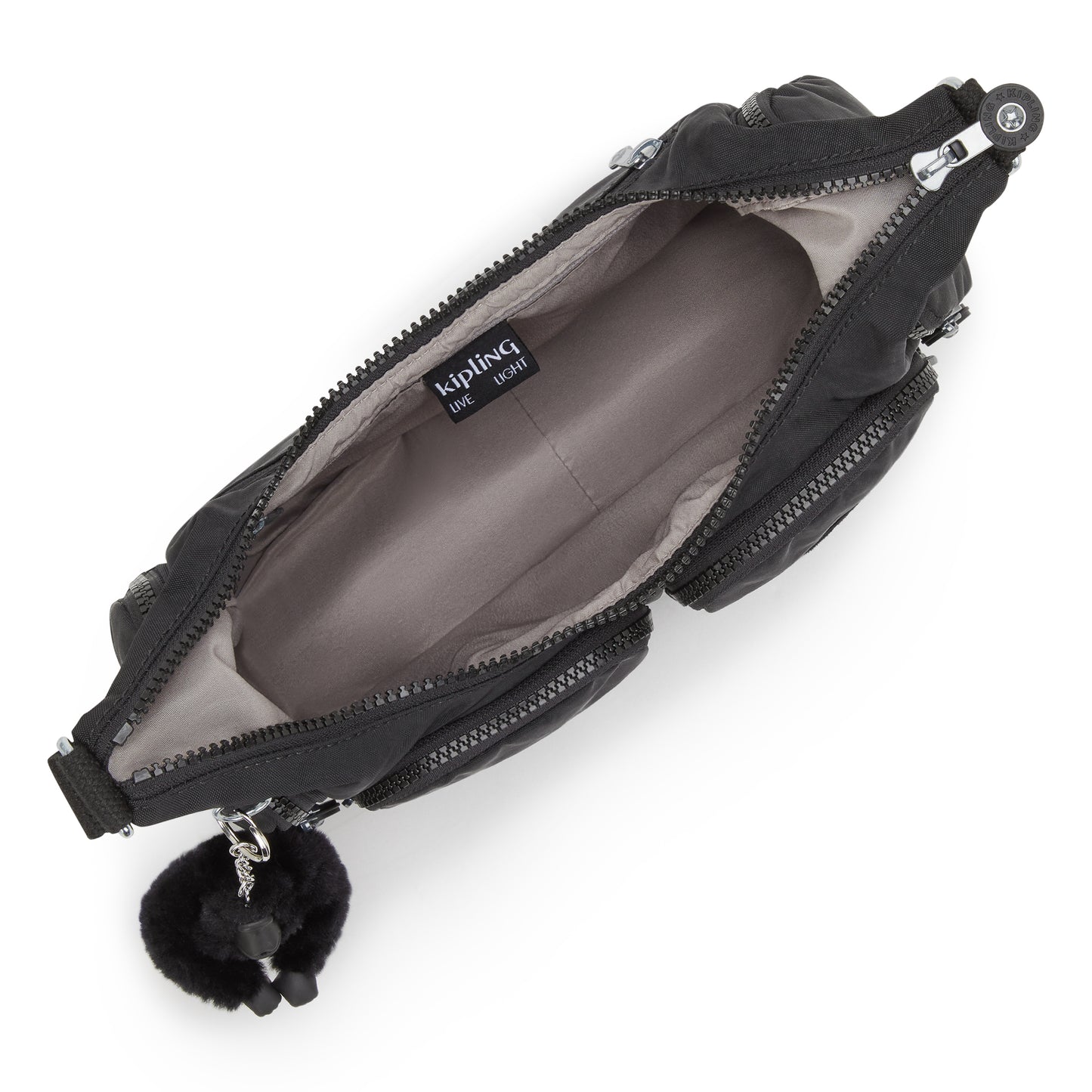 حقيبة كروس صغيرة Kipling Rikka S Black Noir I4333-P39