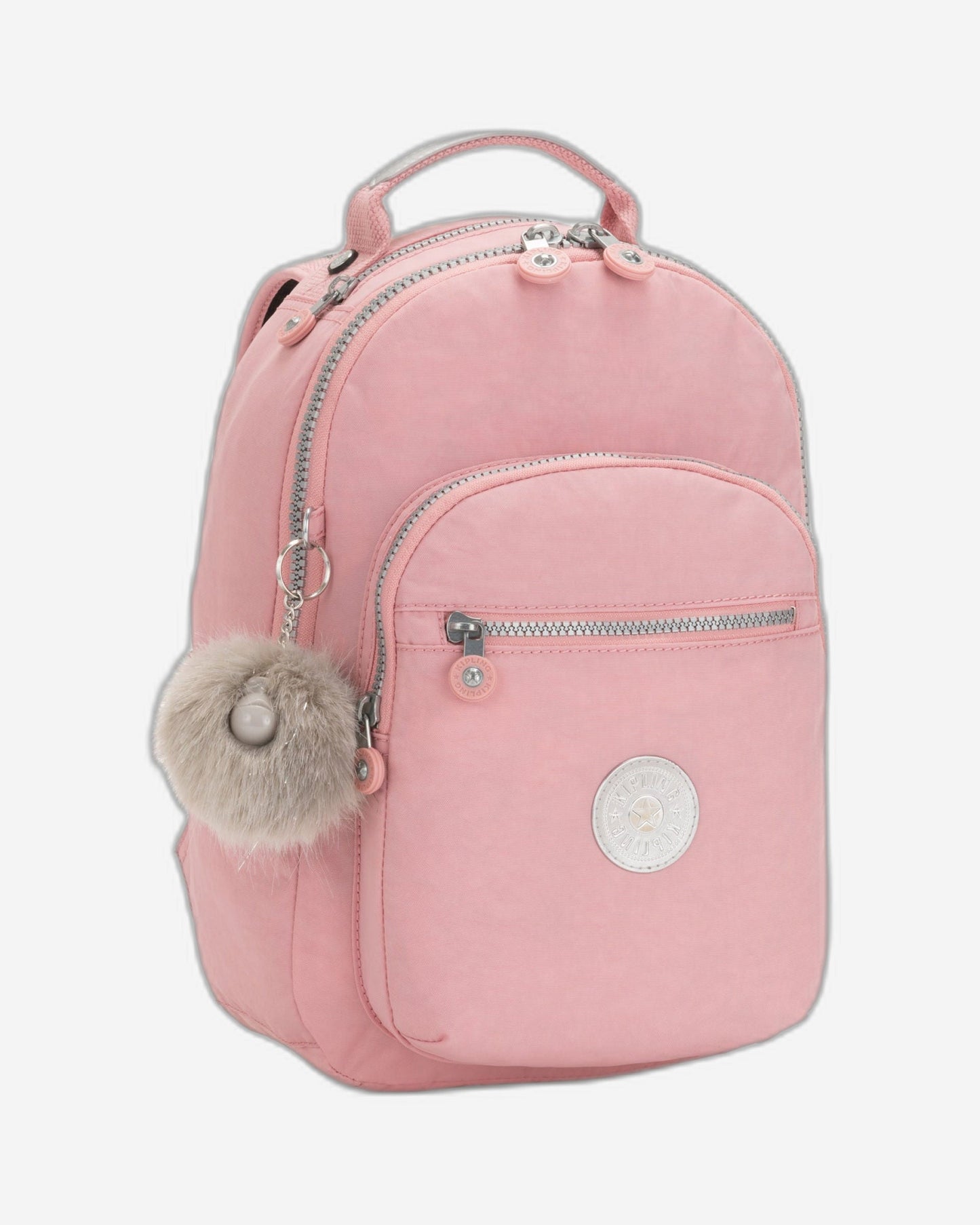 حقيبة ظهر Kipling Seoul S Bridal Rose صغيرة (مع جيب للكمبيوتر اللوحي) I4345-46Y