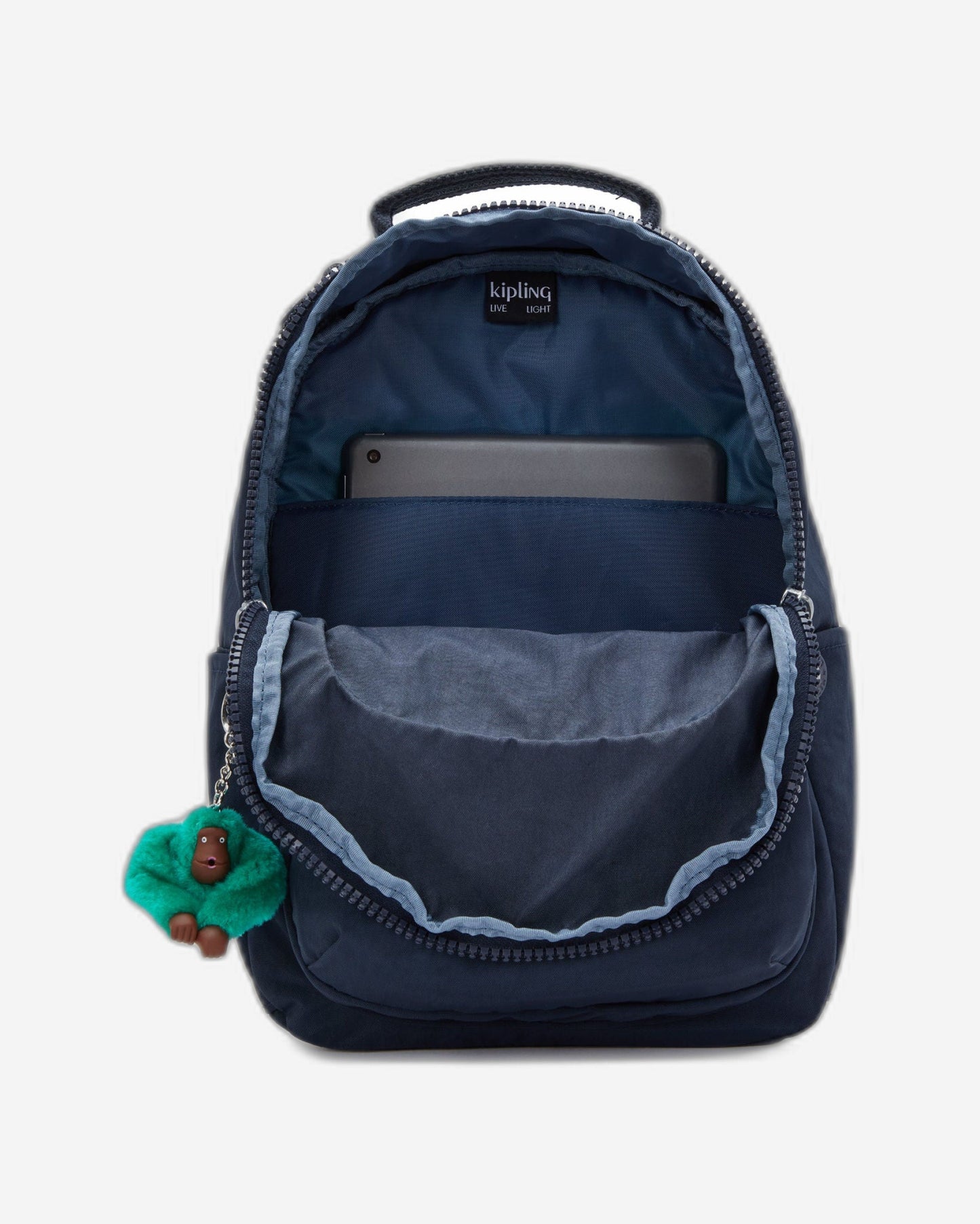 Kipling Seoul S حقيبة ظهر صغيرة زرقاء مخضرة C2I4345-CD7