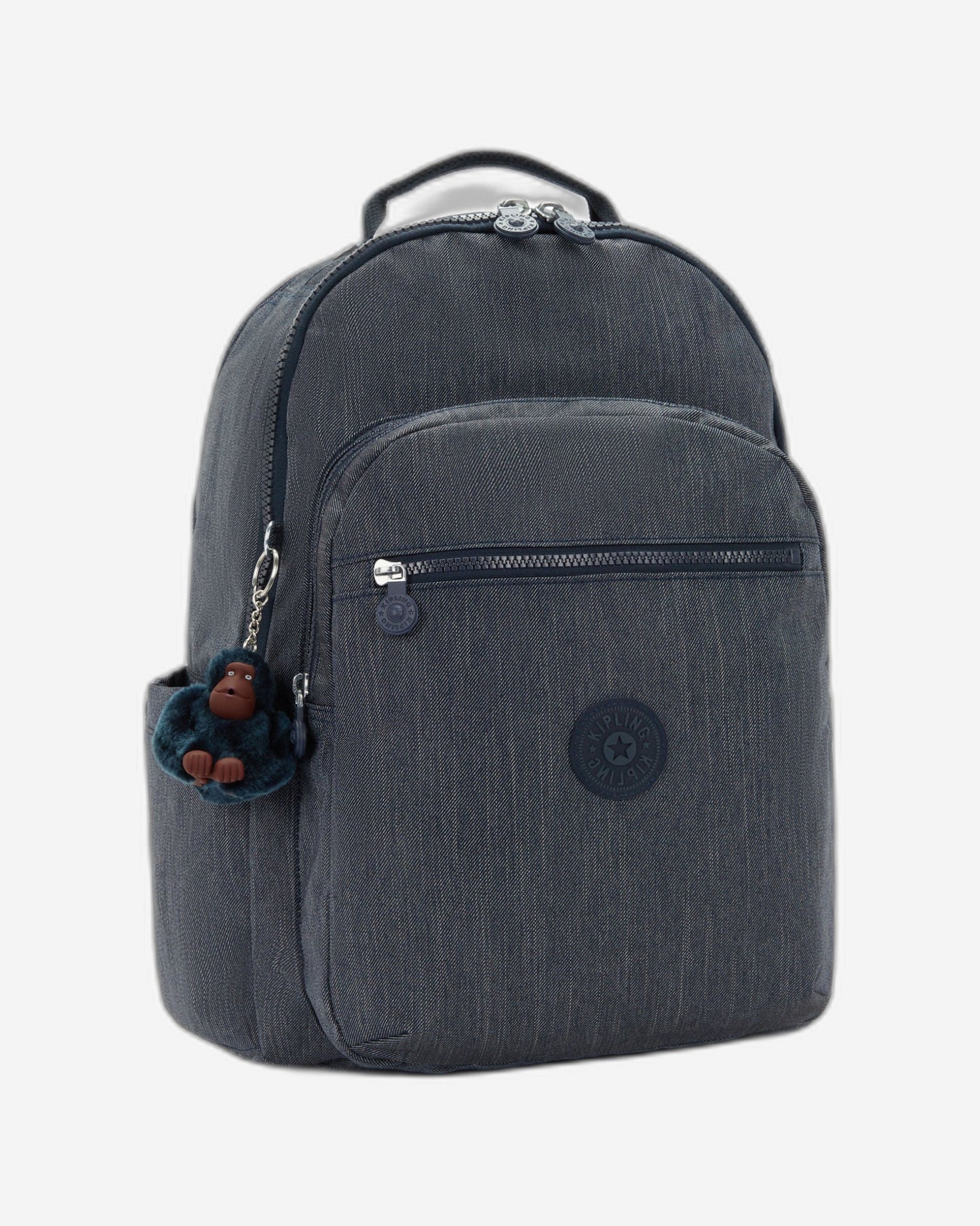 حقيبة ظهر Kipling Seoul College Extra Marine Navy كبيرة مع حجرة للكمبيوتر المحمول I4352-58C