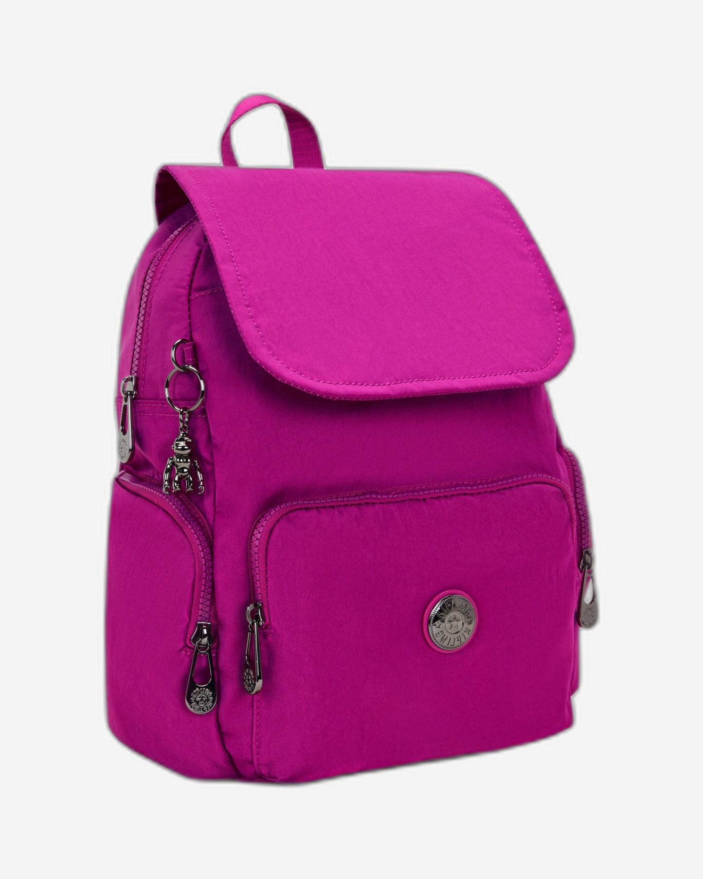 حقيبة ظهر صغيرة Kipling City Zip S Fuchsia Night I4430-7LE