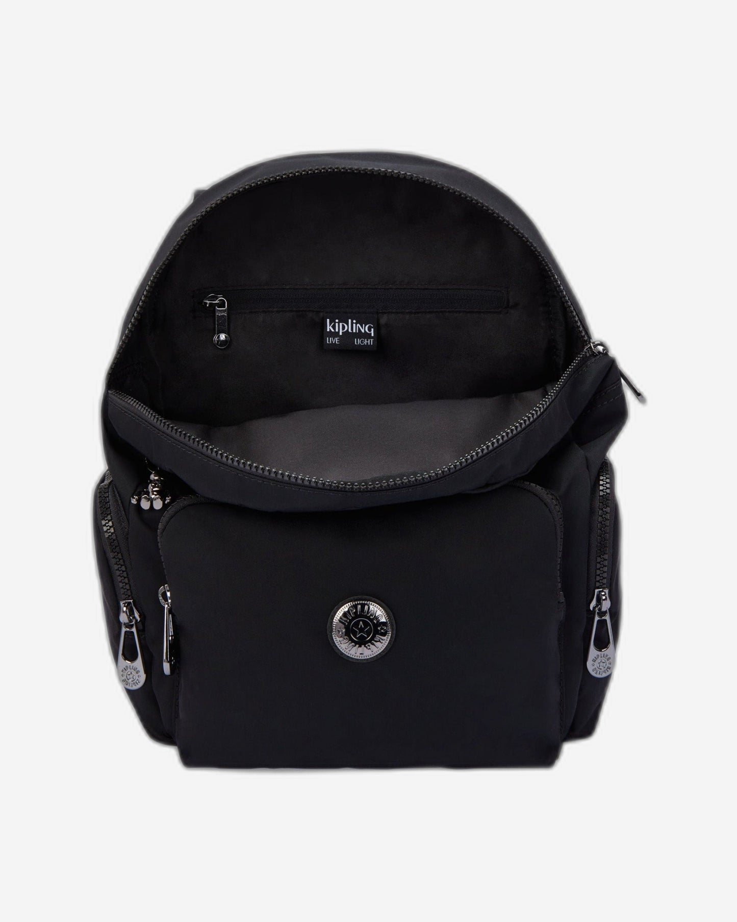 حقيبة ظهر Kipling City Zip S Endless Black Small I4430-TB4
