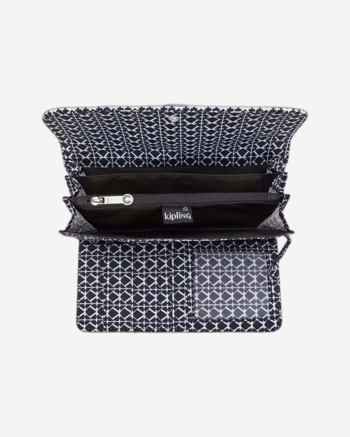 Kipling Money Land محفظة كبيرة بطبعة سيجنتشر C2I4437-DD2