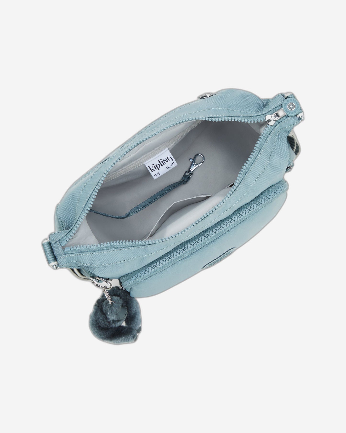 حقيبة Kipling Gabb S رمادية مريحة متوسطة الحجم I4493-3NL