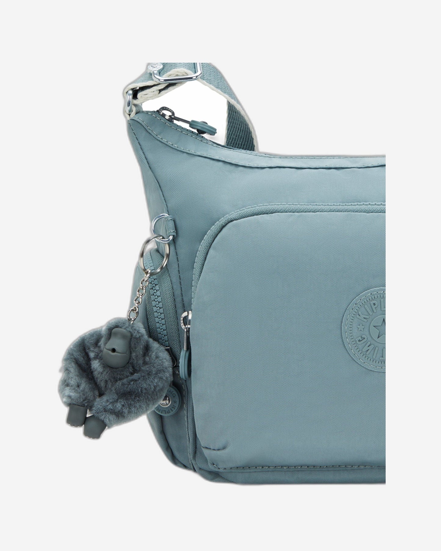 حقيبة Kipling Gabb S رمادية مريحة متوسطة الحجم I4493-3NL