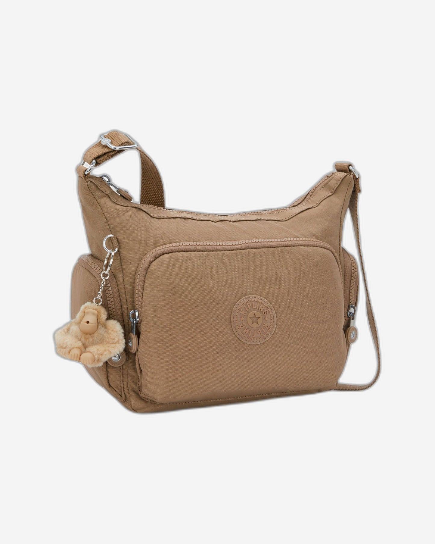 Kipling Gabb S Early Tan حقيبة كروس متوسطة I4493-7Cn