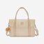 Kipling Superworker S Sparkled Beige حقيبة عمل صغيرة (مع حزام كتف قابل للإزالة) I4555-5DV