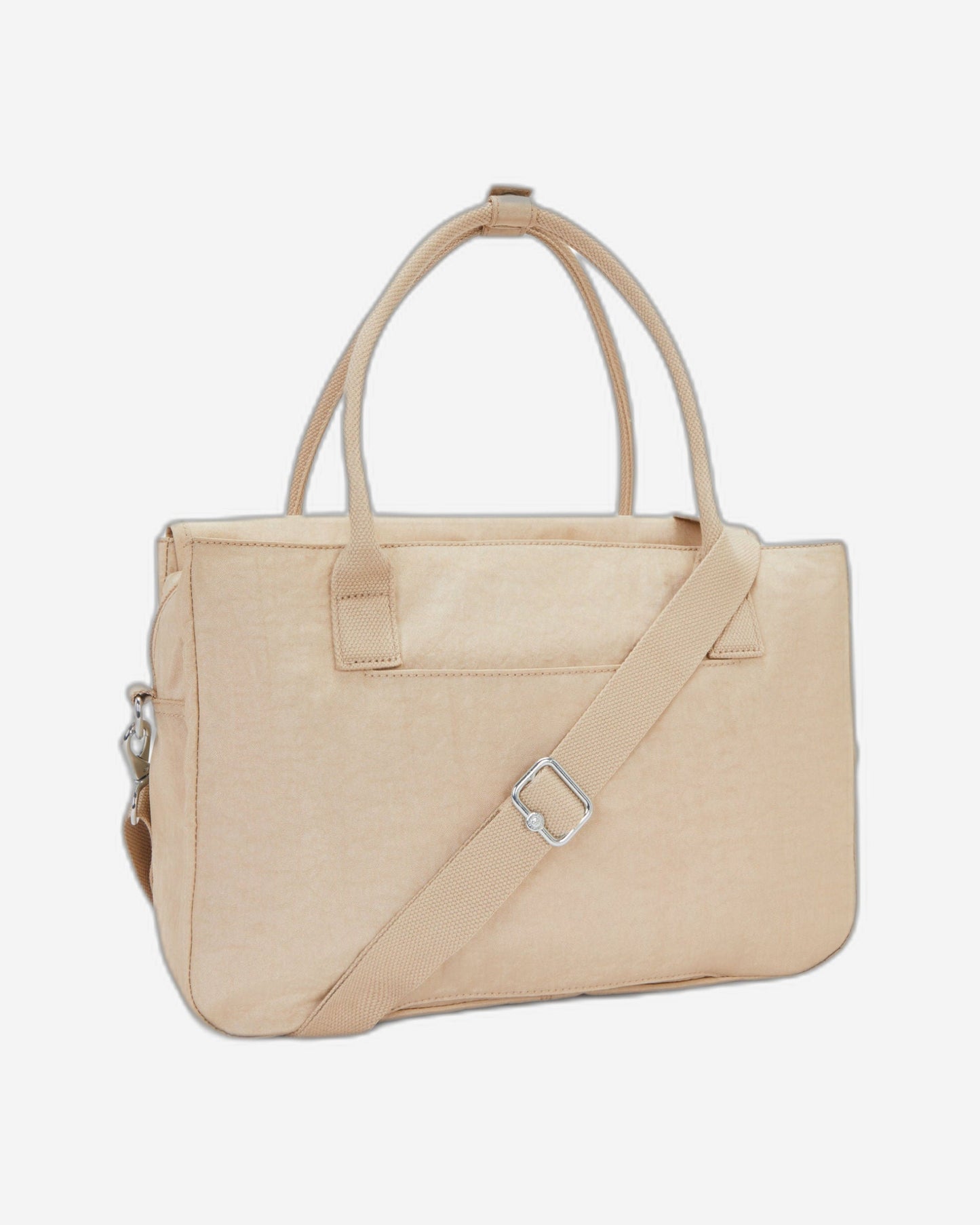 Kipling Superworker S Sparkled Beige حقيبة عمل صغيرة (مع حزام كتف قابل للإزالة) I4555-5DV