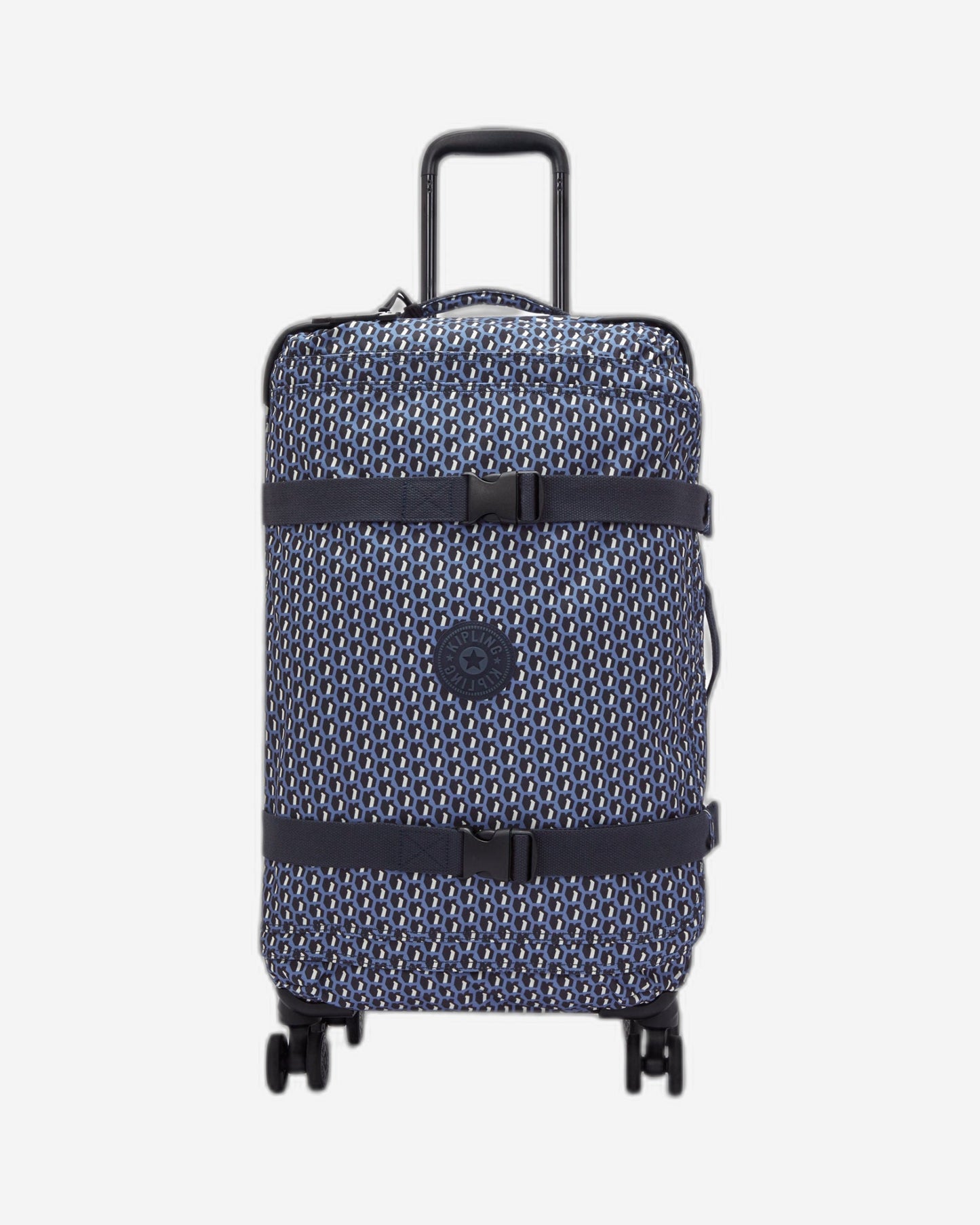 حقيبة سفر Kipling Spontaneous M 3D K زرقاء متوسطة الحجم بعجلات I4556-4JS